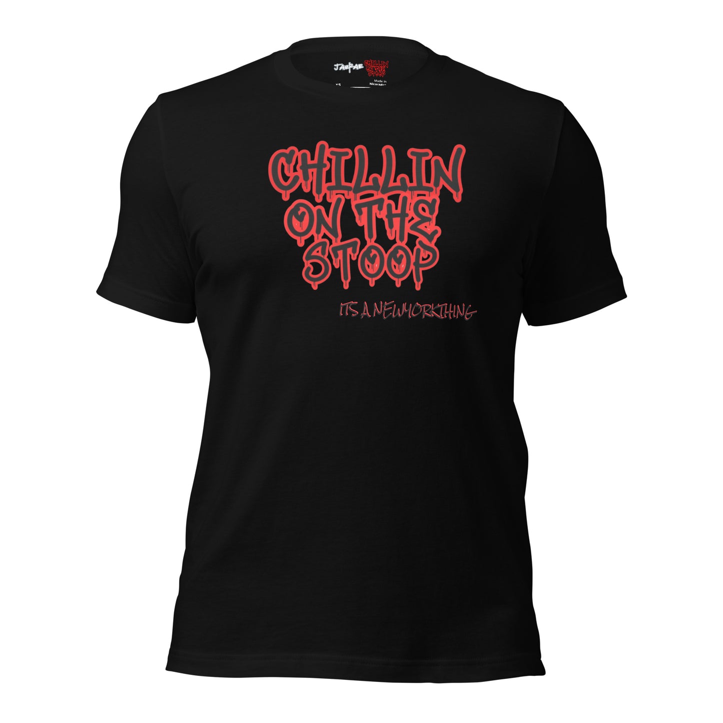 CHILLIN ON THE STOOP Unisex t-shirt