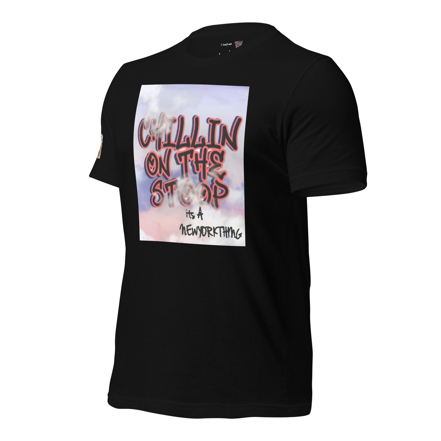 #44 CHILLIN ON THE STOOP sky is the limit Unisex t-shirt