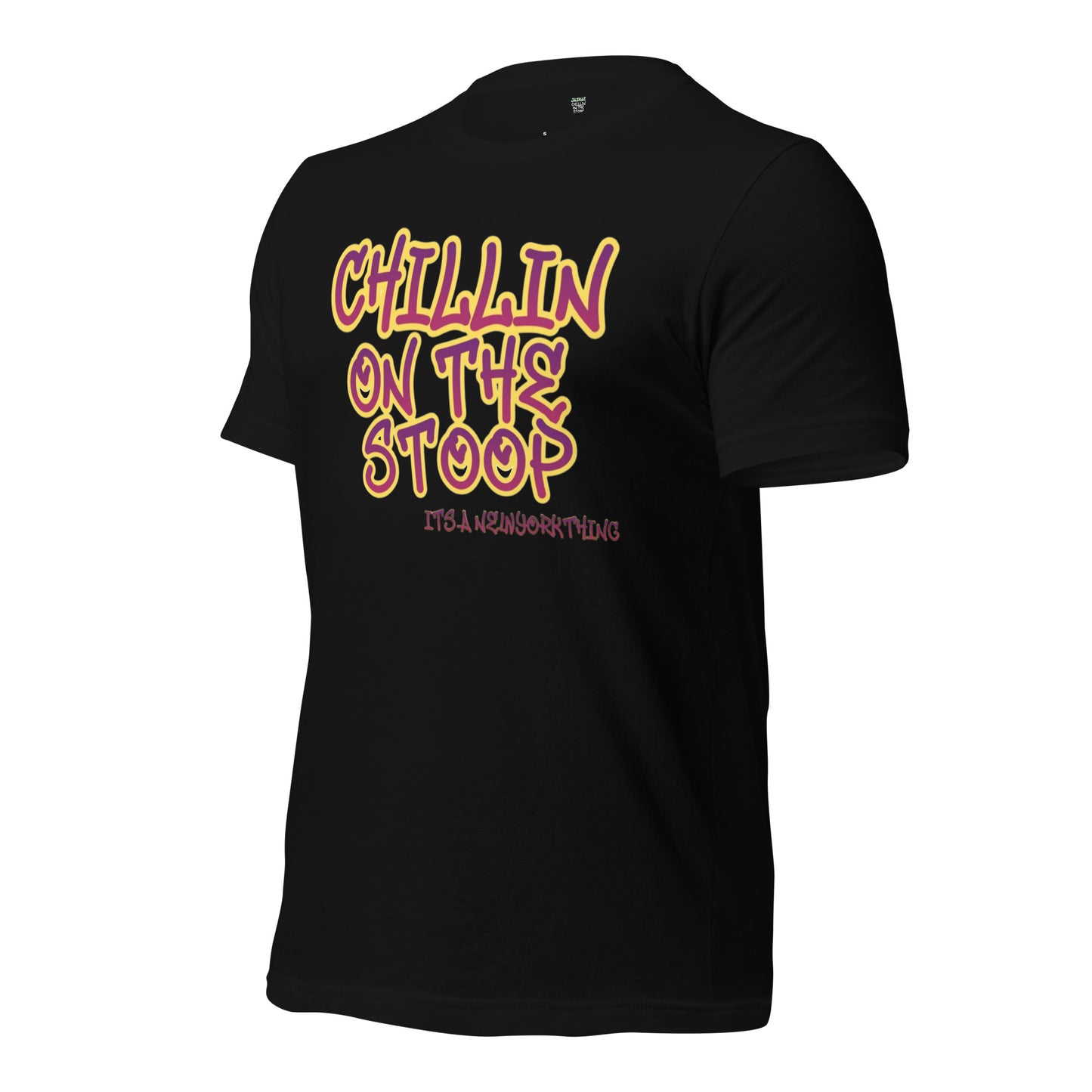 CHILLIN ON THE STOOP Unisex t-shirt