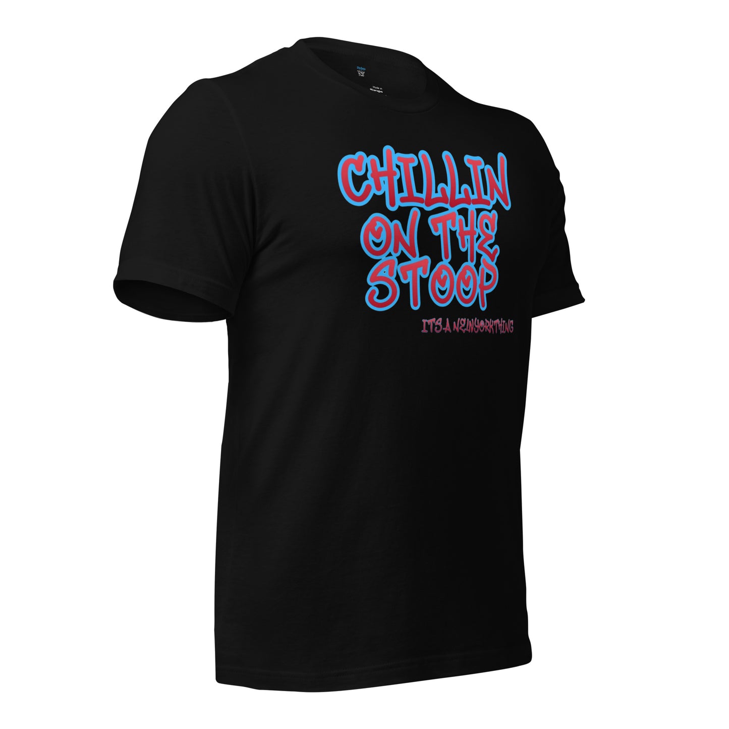 CHILLIN ON THE STOOP Unisex t-shirt