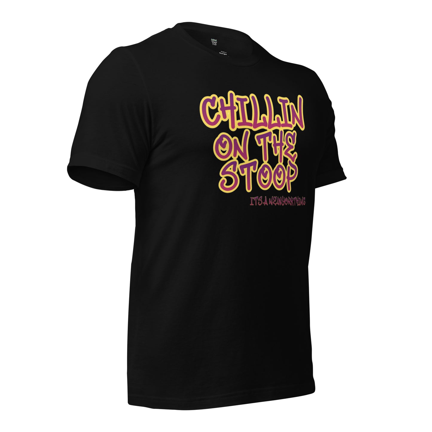 CHILLIN ON THE STOOP Unisex t-shirt