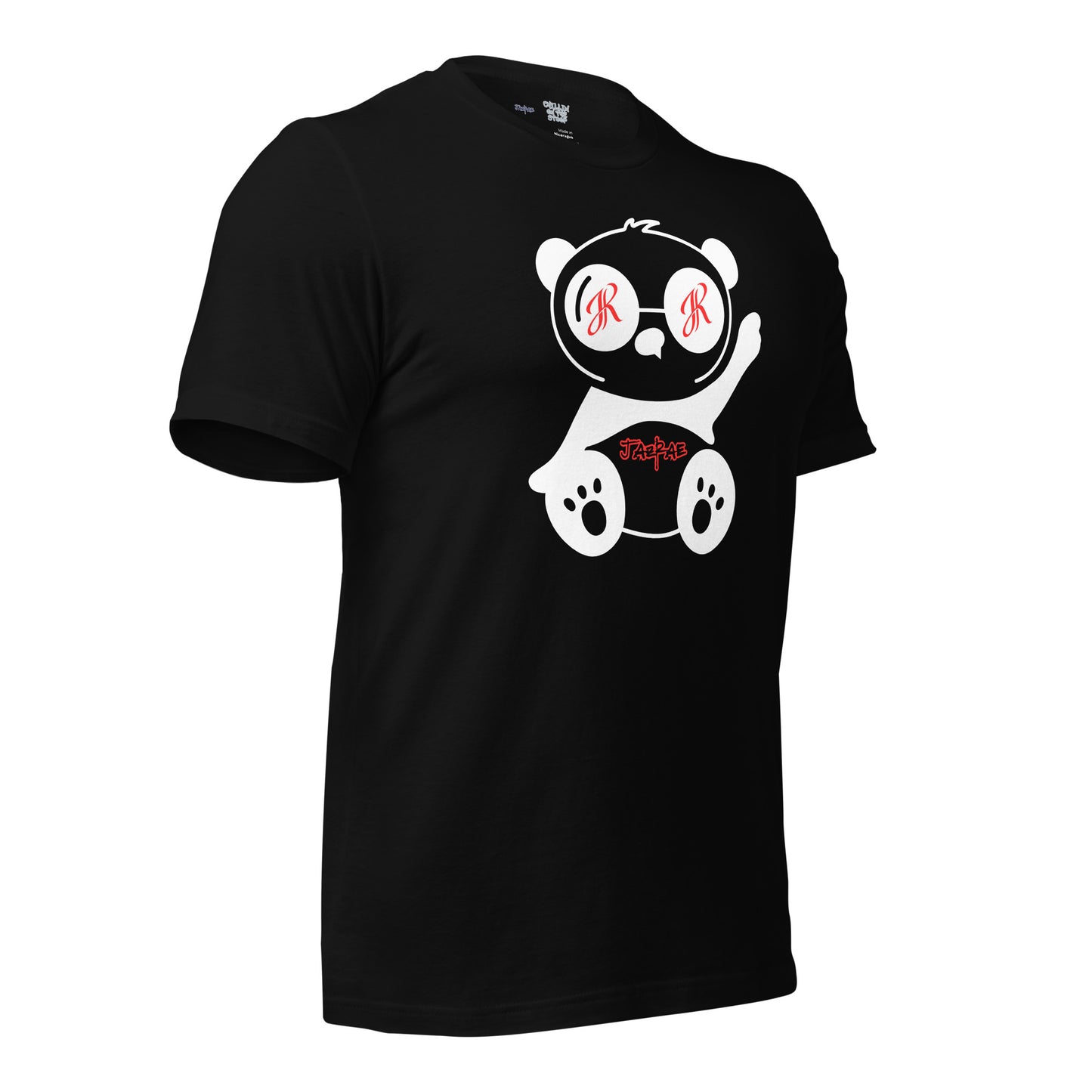 JAZRAE Panda Unisex t-shirt in different colors