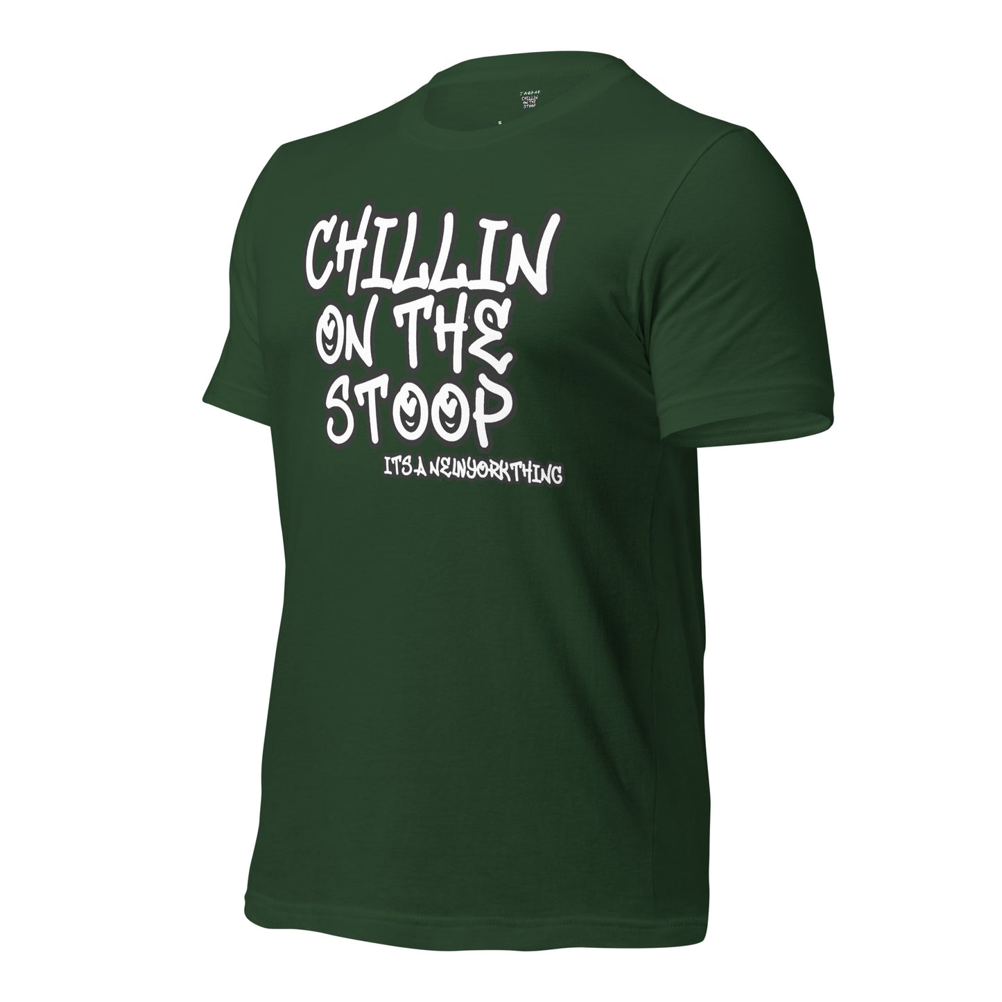 CHILLIN ON THE STOOP Unisex t-shirt different color tees