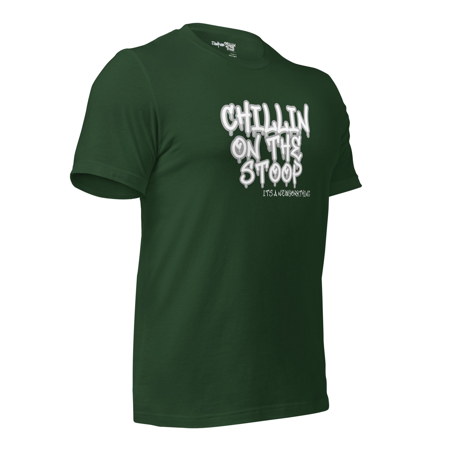 CHILLIN ON THE STOOP Unisex t-shirt