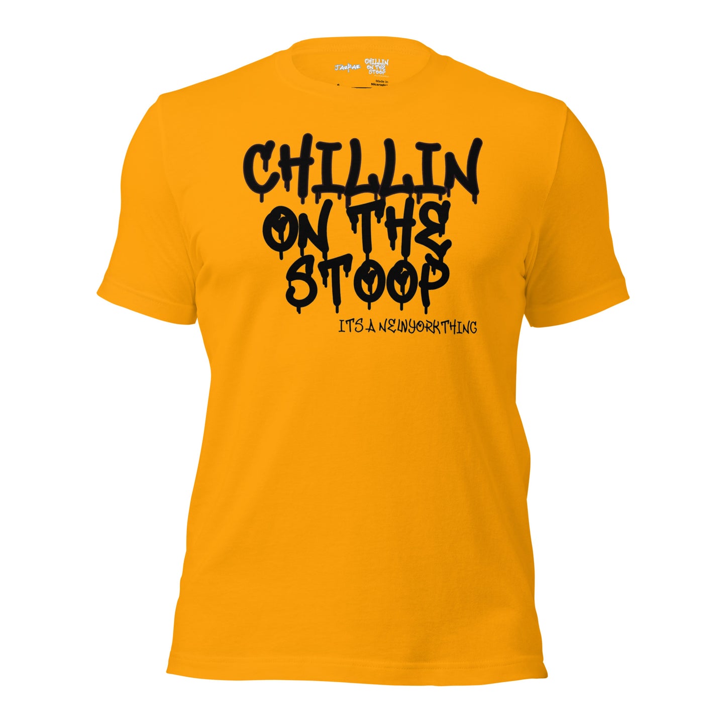 CHILLIN ON THE STOOP Unisex t-shirt