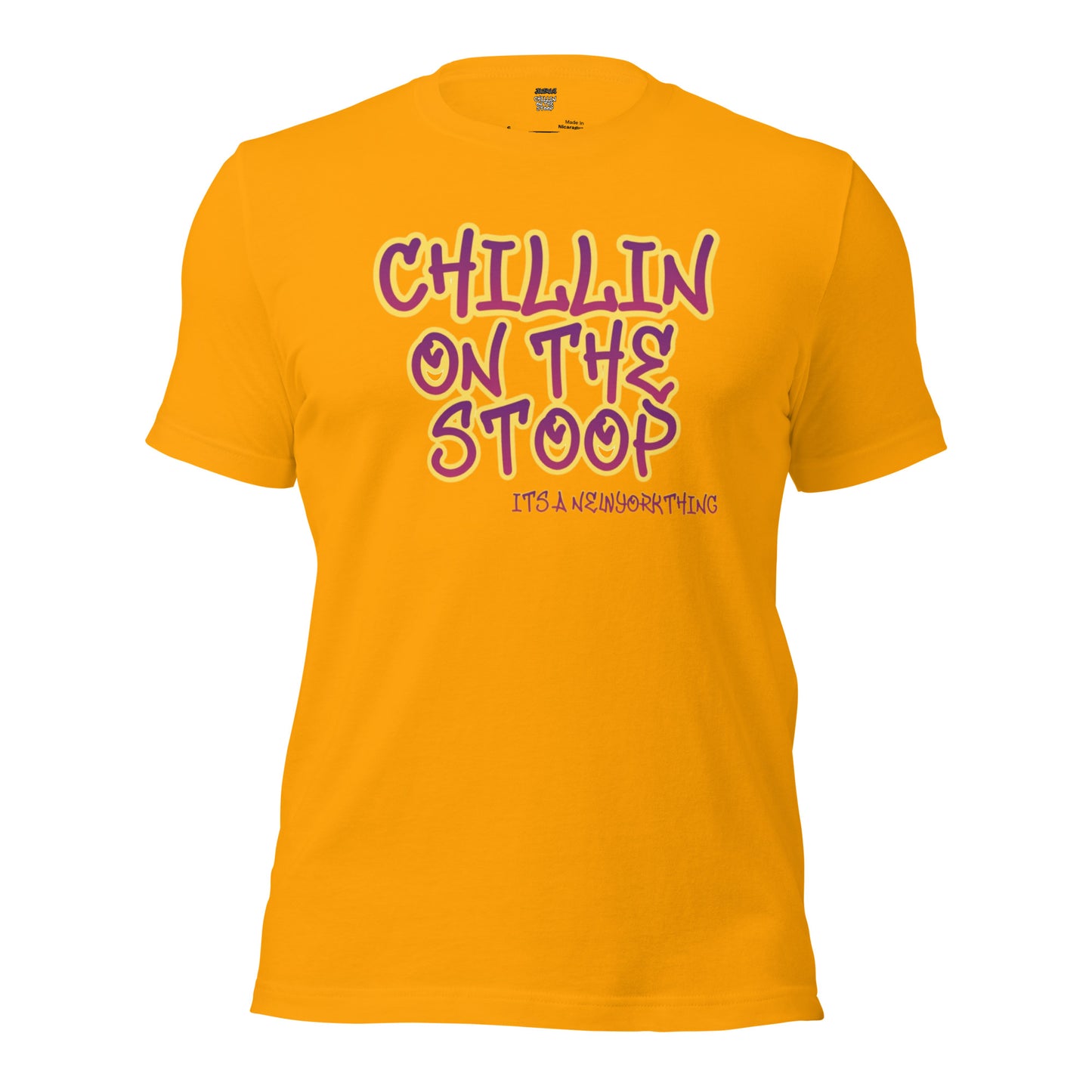 CHILLIN ON THE STOOP Unisex t-shirt