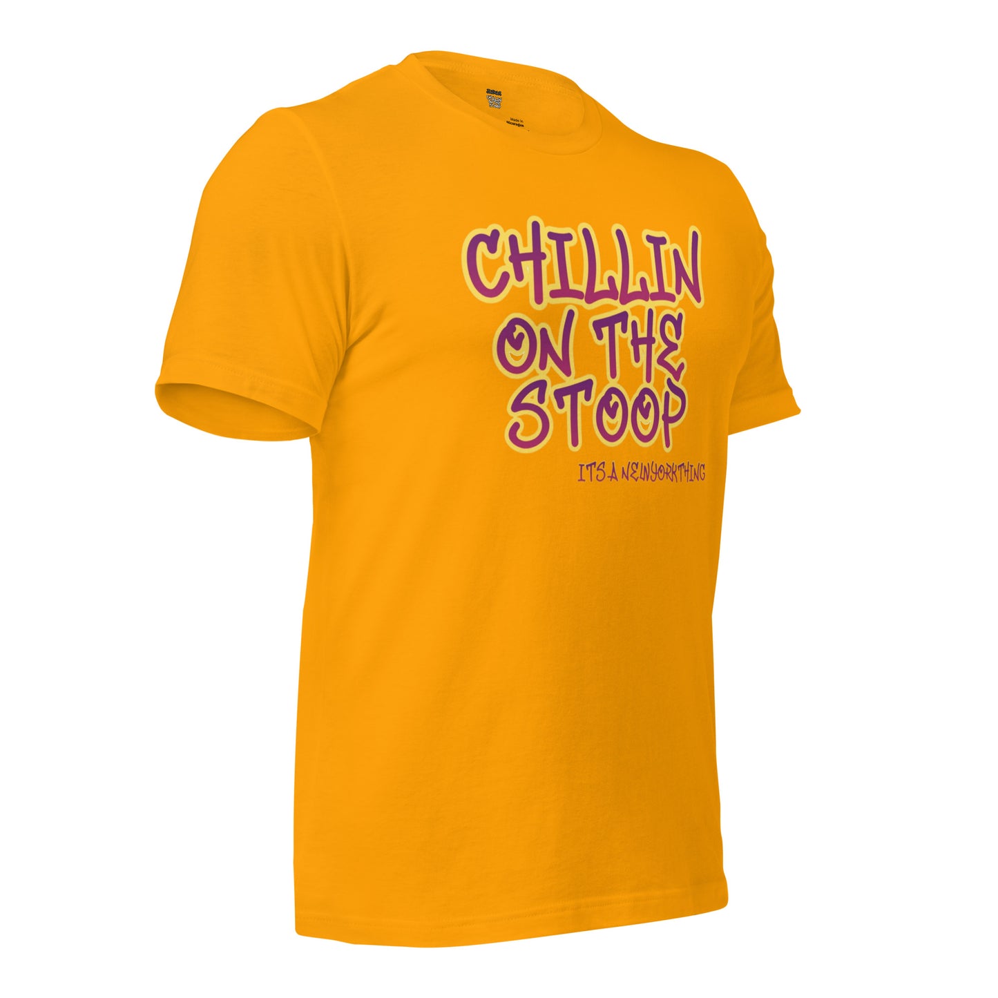 CHILLIN ON THE STOOP Unisex t-shirt