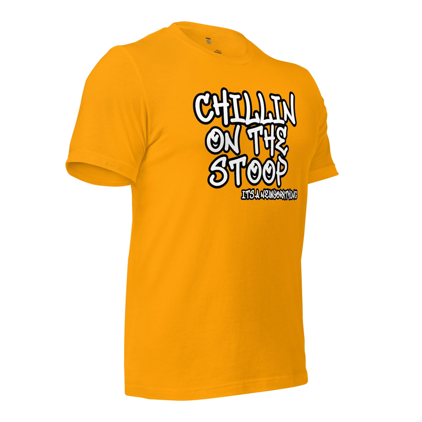 CHILLIN ON THE STOOP Unisex t-shirt different color tees