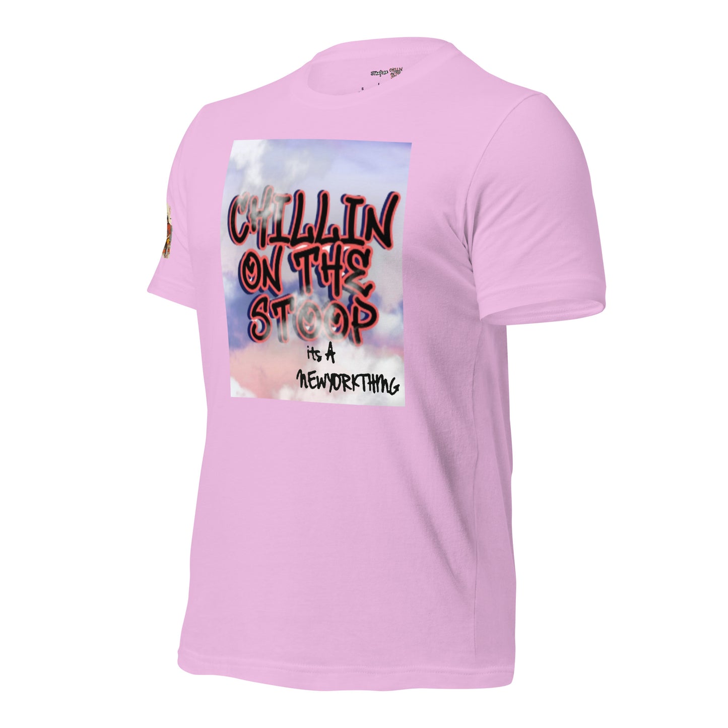#44 CHILLIN ON THE STOOP sky is the limit Unisex t-shirt