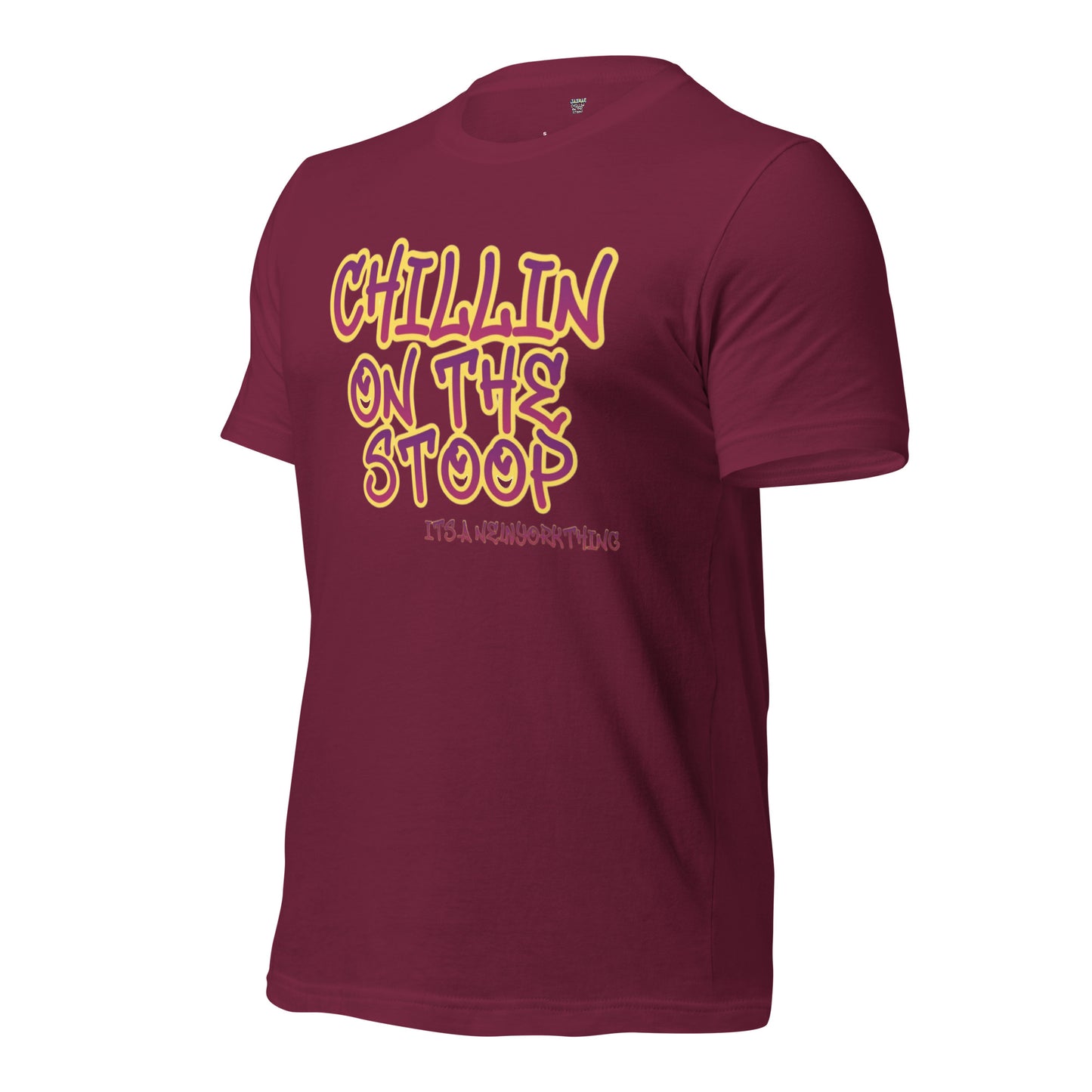 CHILLIN ON THE STOOP Unisex t-shirt