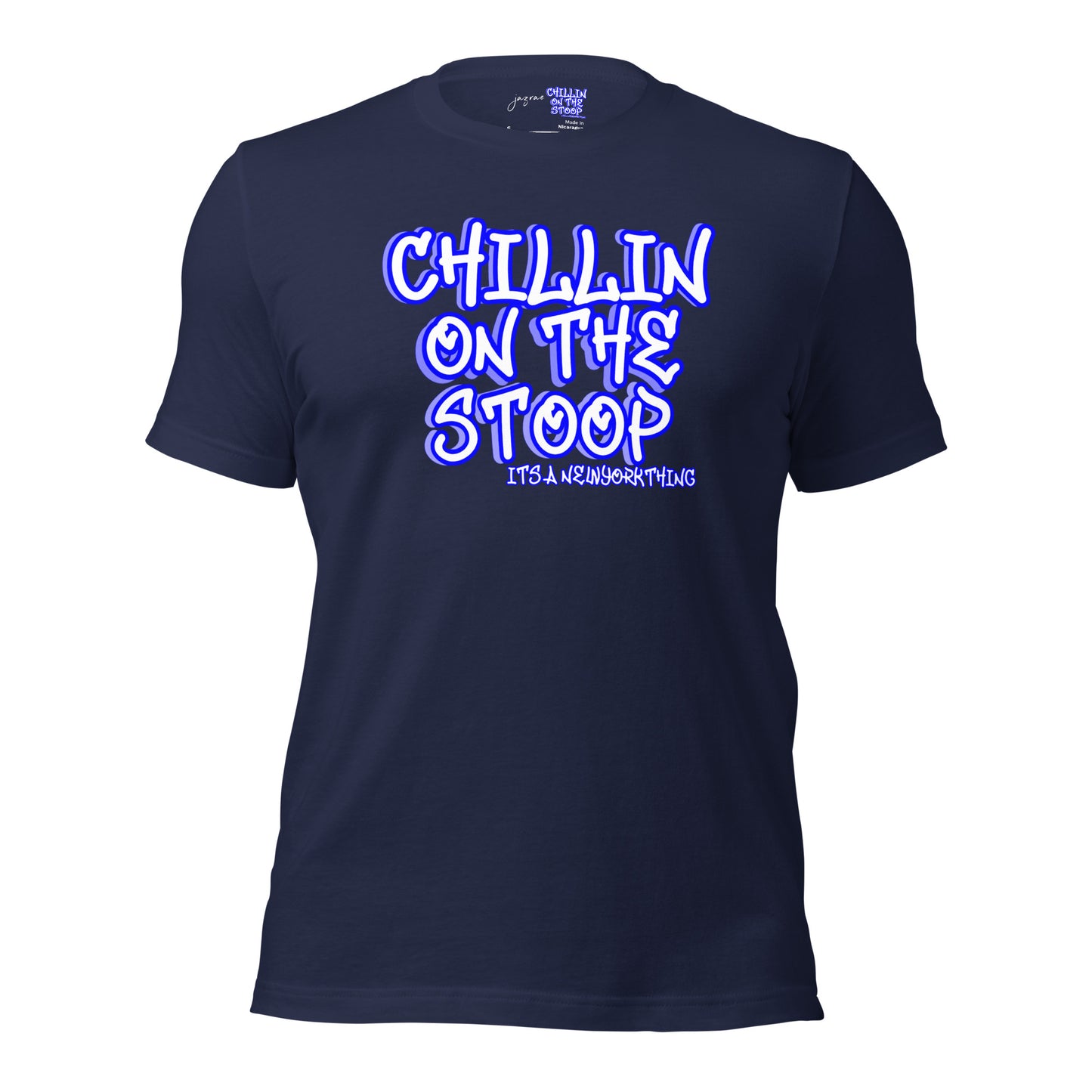 CHILLIN ON THE STOOP Unisex t-shirt