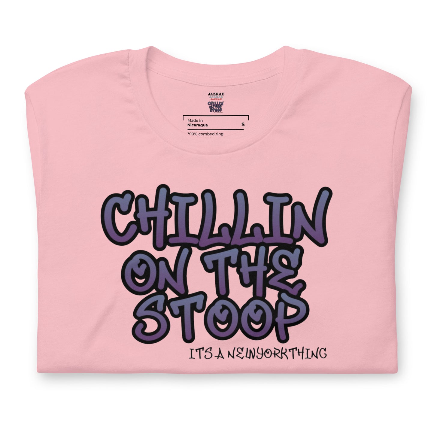 CHILLIN ON THE STOOP Unisex t-shirt