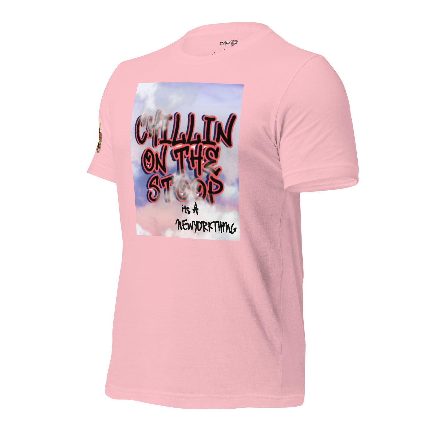 #44 CHILLIN ON THE STOOP sky is the limit Unisex t-shirt