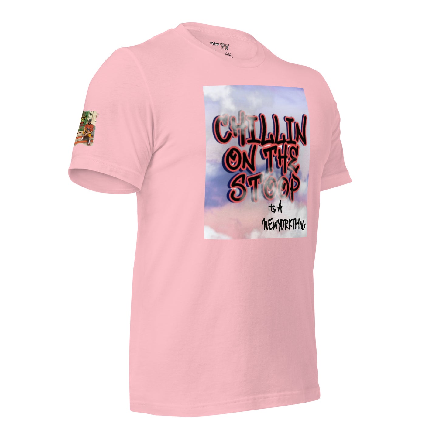 #44 CHILLIN ON THE STOOP sky is the limit Unisex t-shirt