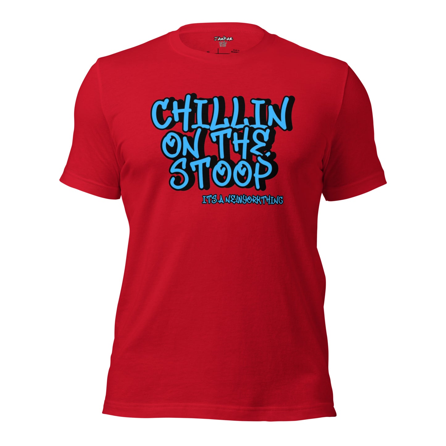 CHILLIN ON THE STOOP Unisex t-shirt
