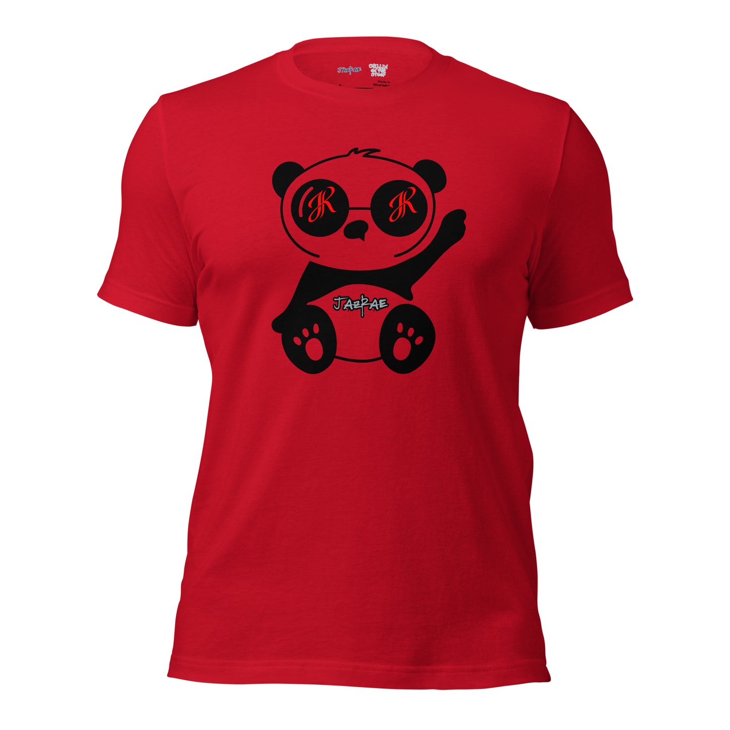 JAZRAE Panda Unisex t-shirt in different colors