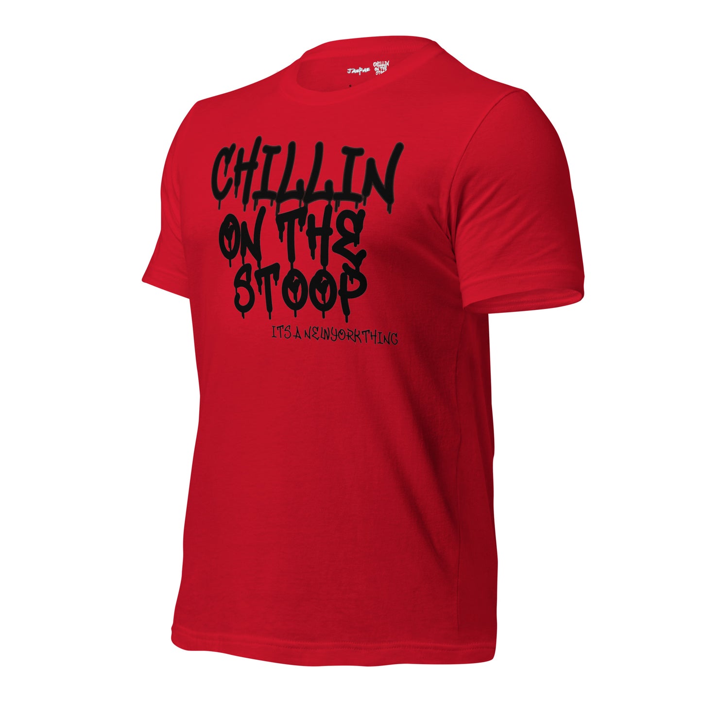 CHILLIN ON THE STOOP Unisex t-shirt