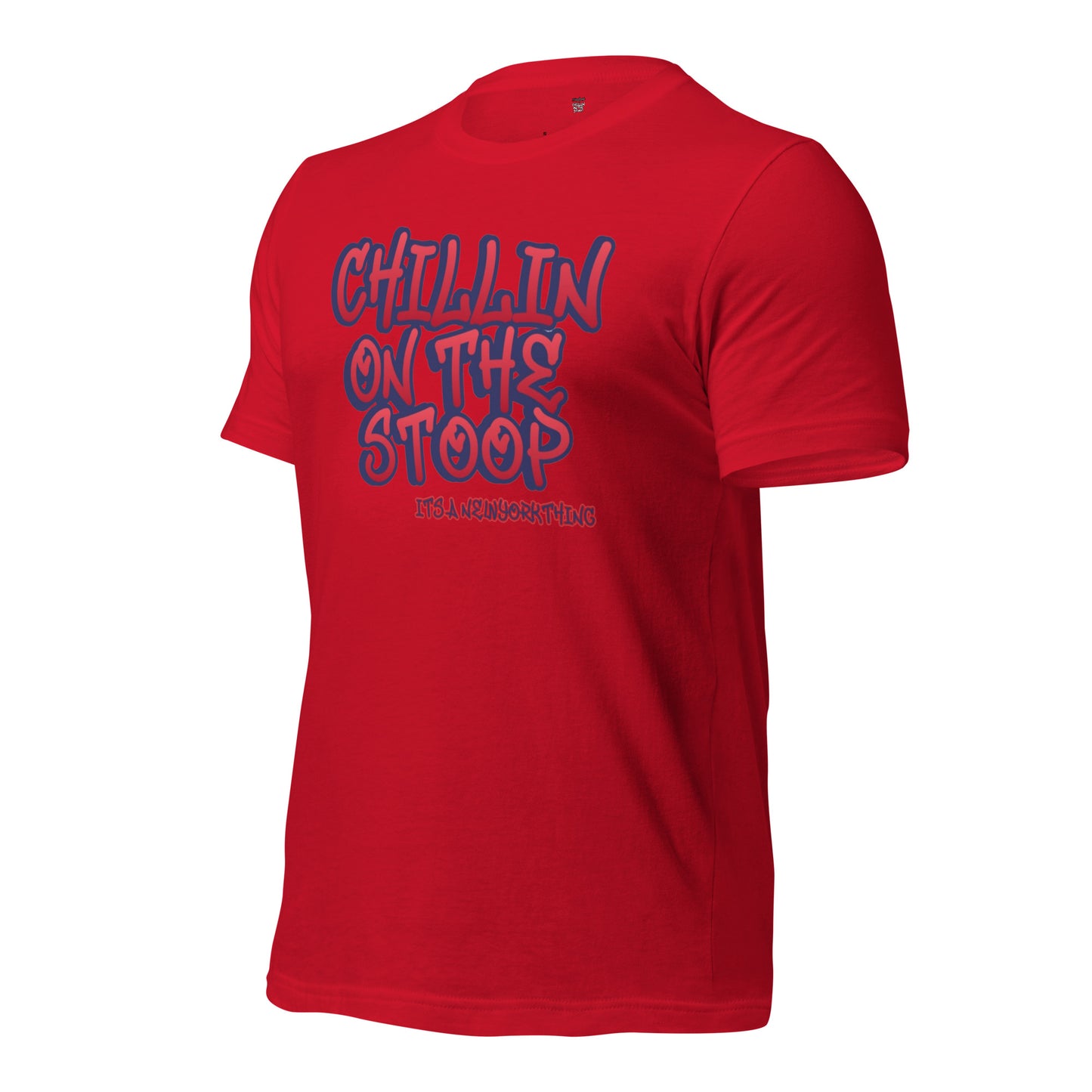 CHILLIN ON THE STOOP Unisex t-shirt