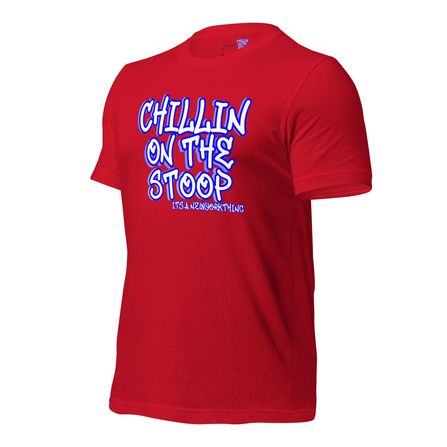CHILLIN ON THE STOOP Unisex t-shirt