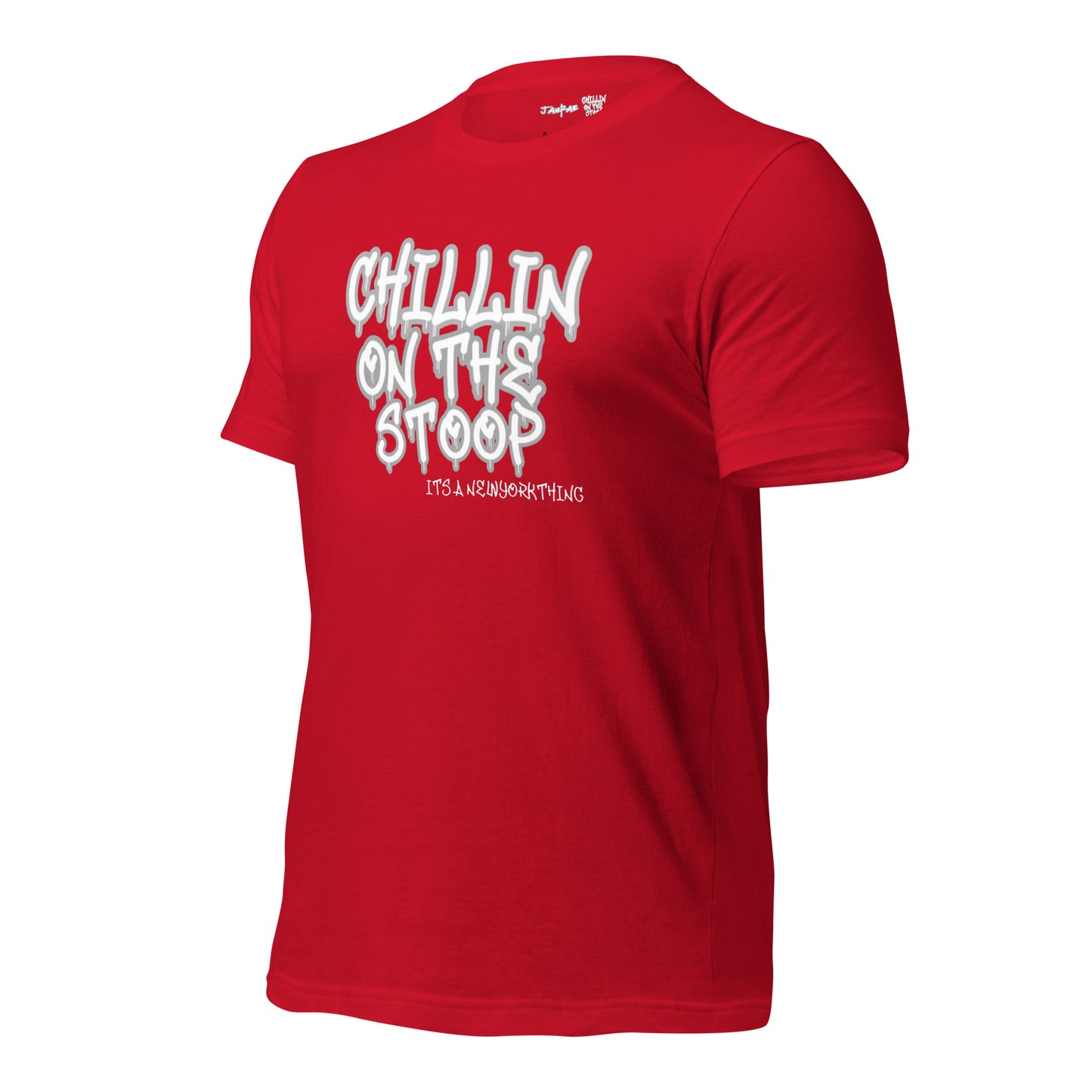 CHILLIN ON THE STOOP Unisex t-shirt