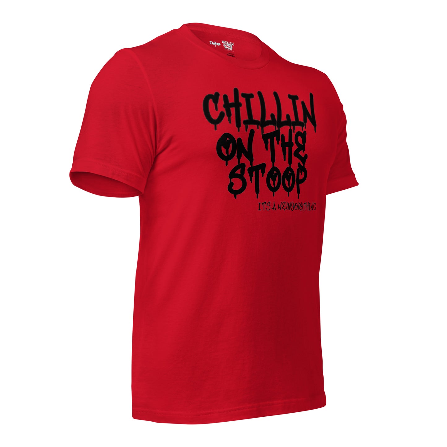 CHILLIN ON THE STOOP Unisex t-shirt