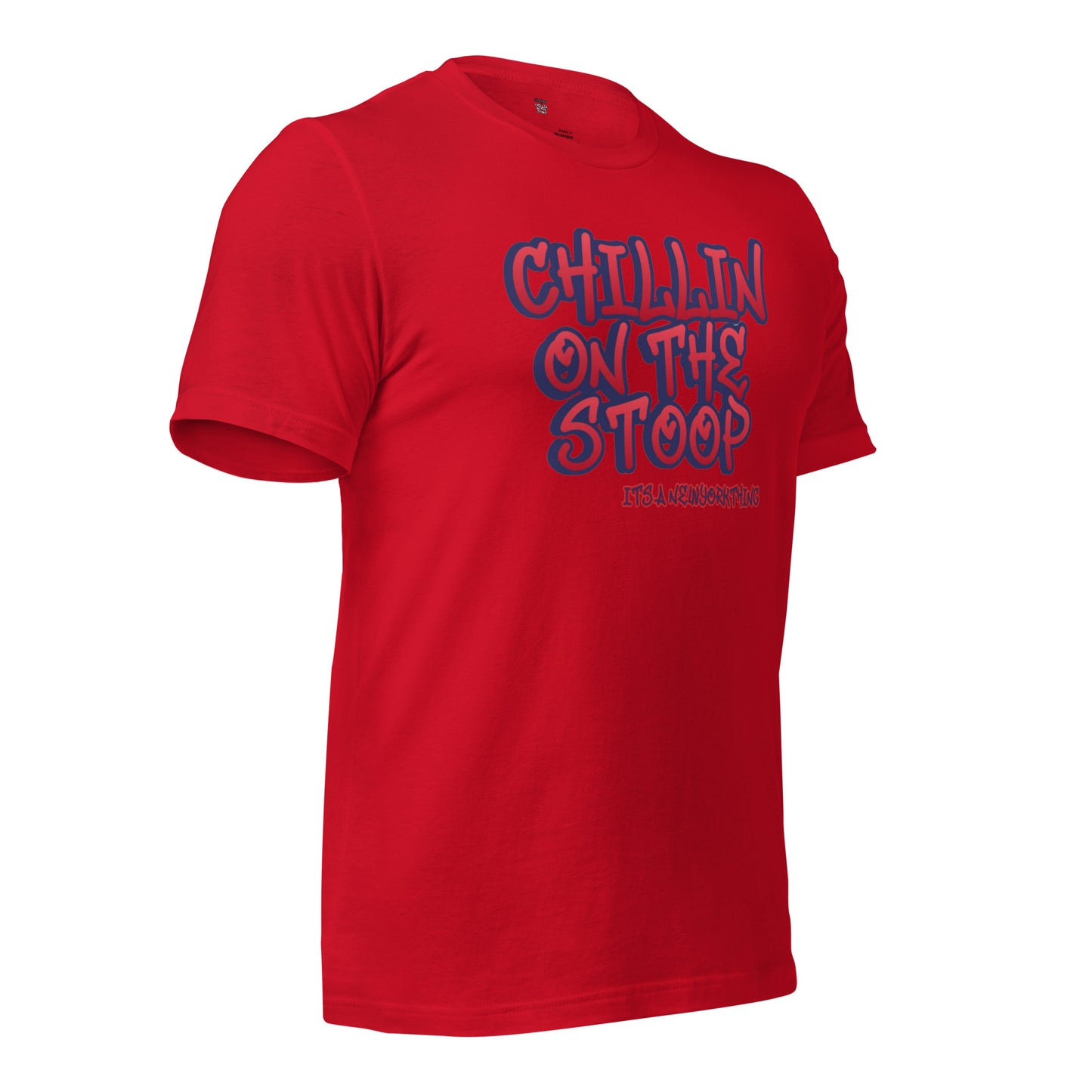 CHILLIN ON THE STOOP Unisex t-shirt