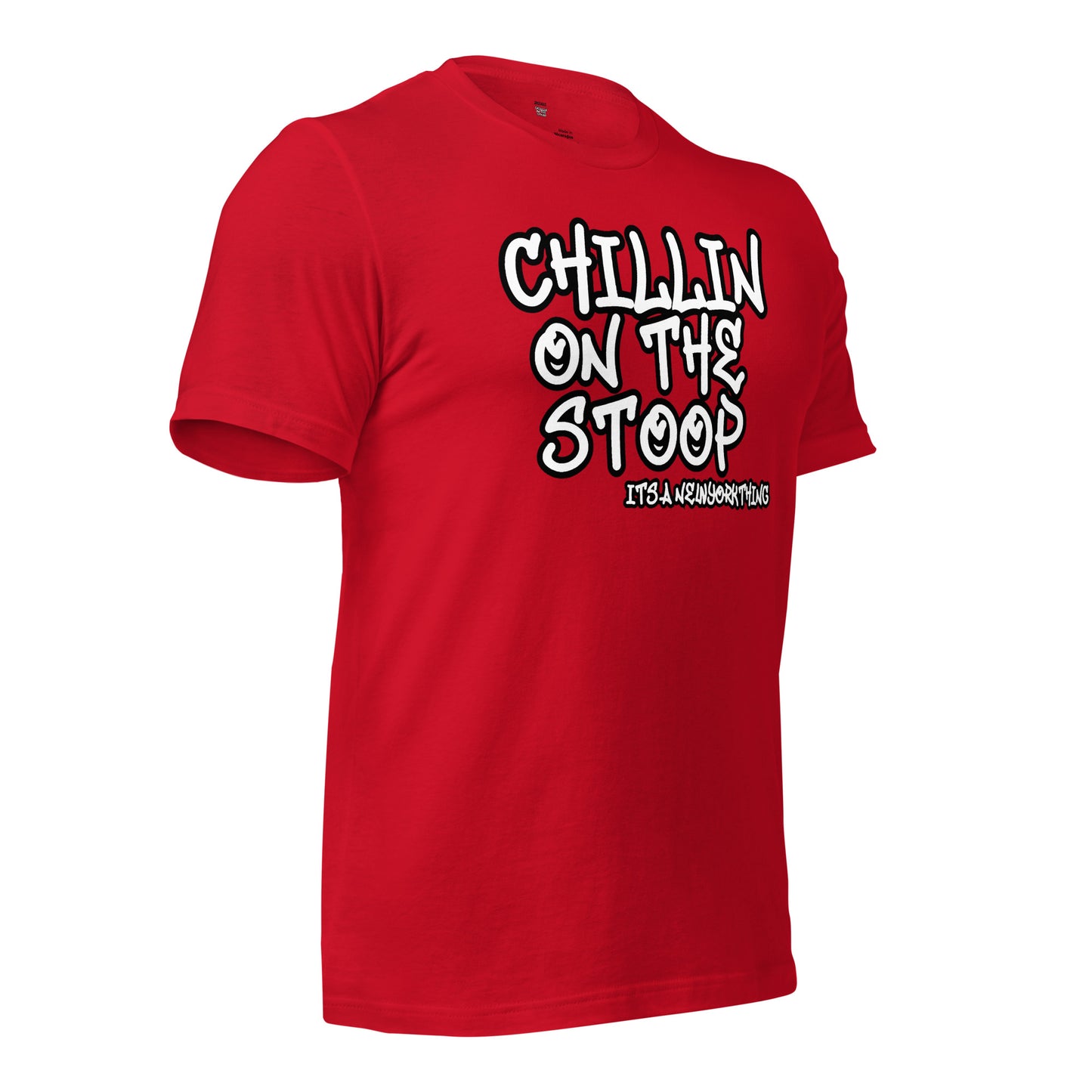 CHILLIN ON THE STOOP Unisex t-shirt different color tees