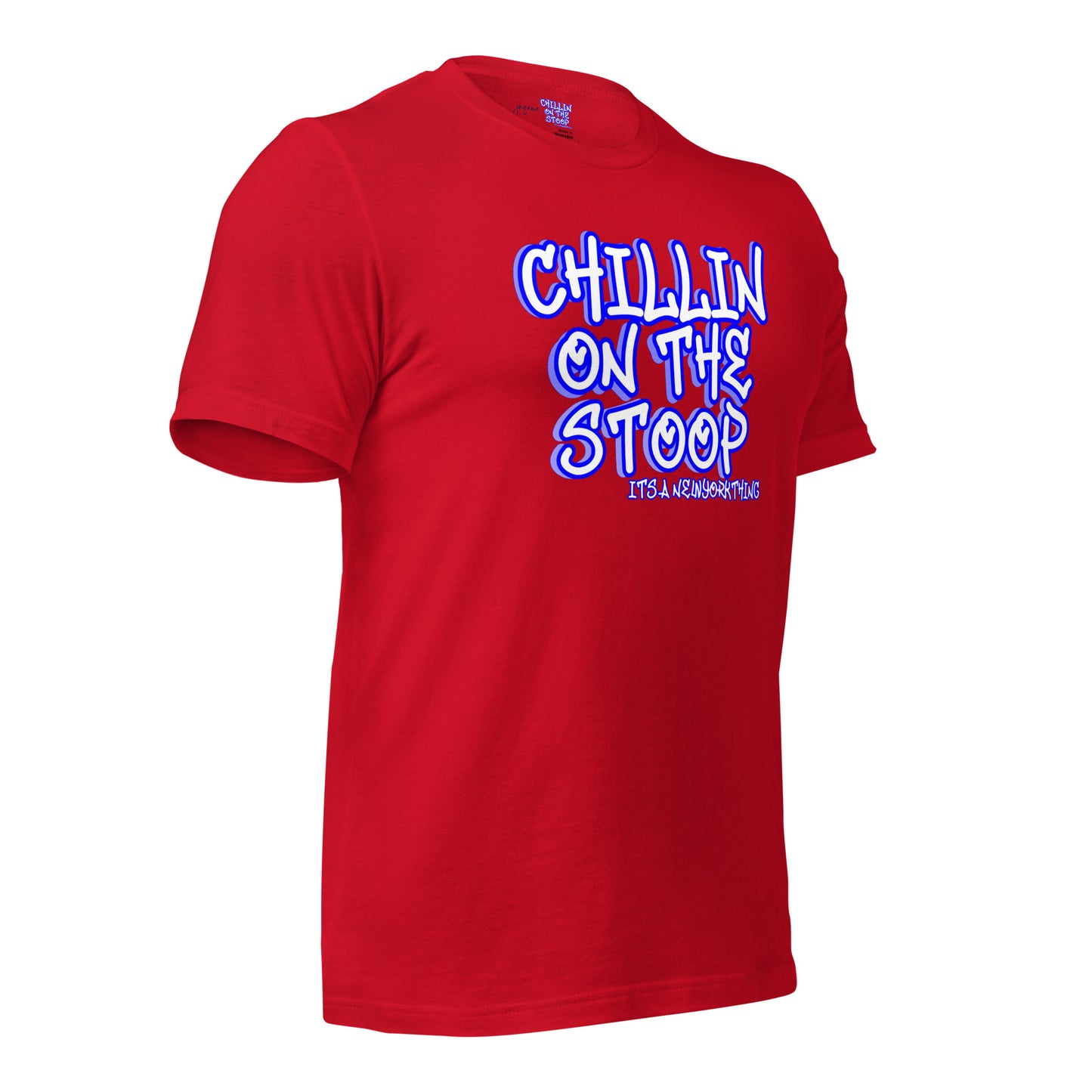 CHILLIN ON THE STOOP Unisex t-shirt