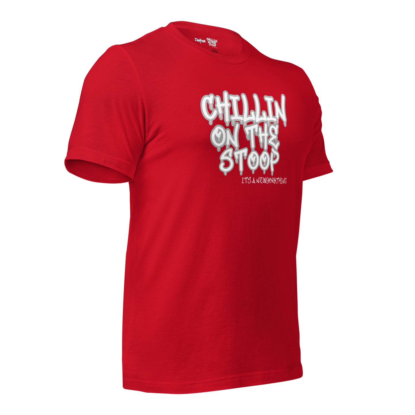 CHILLIN ON THE STOOP Unisex t-shirt