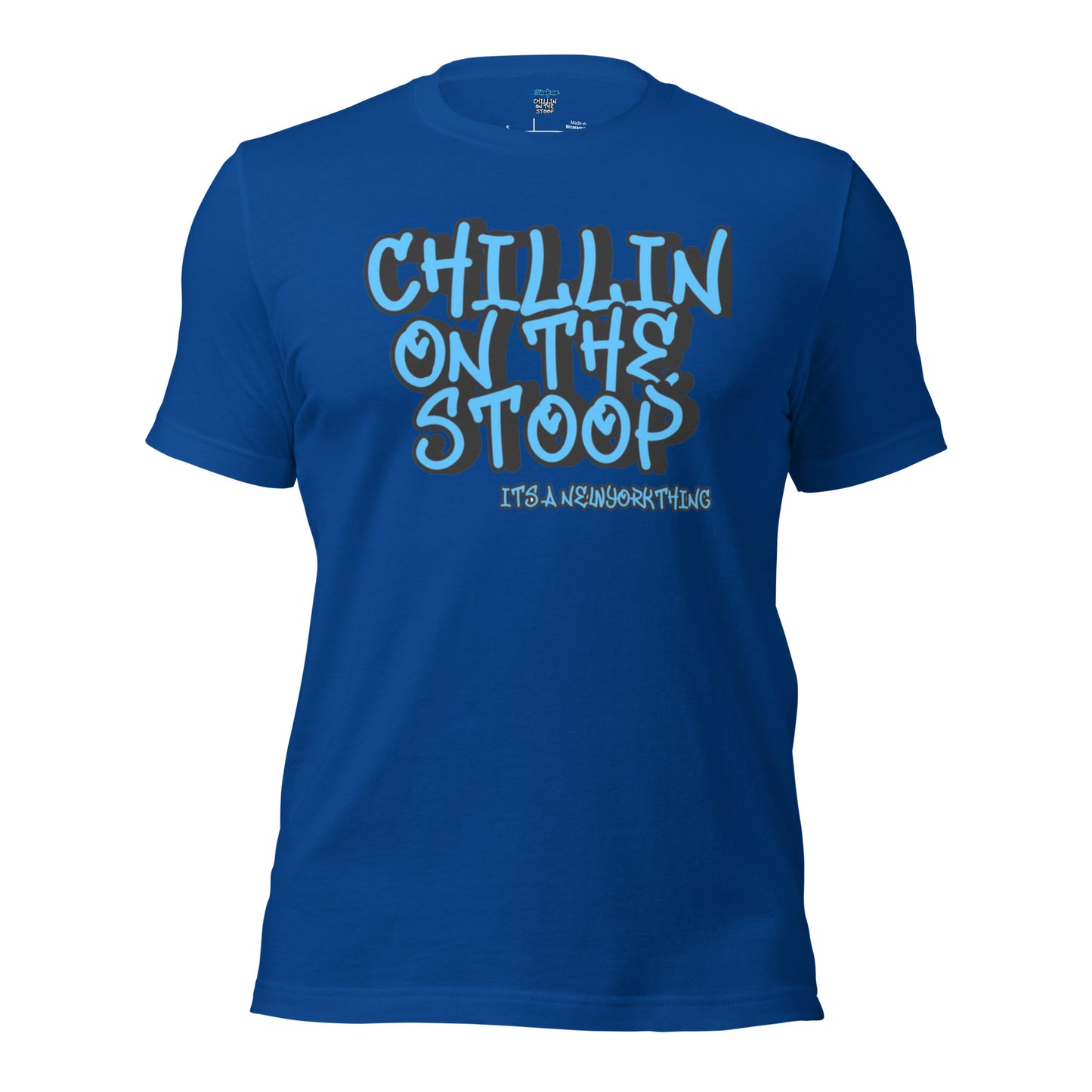 CHILLIN ON THE STOOP Unisex t-shirt