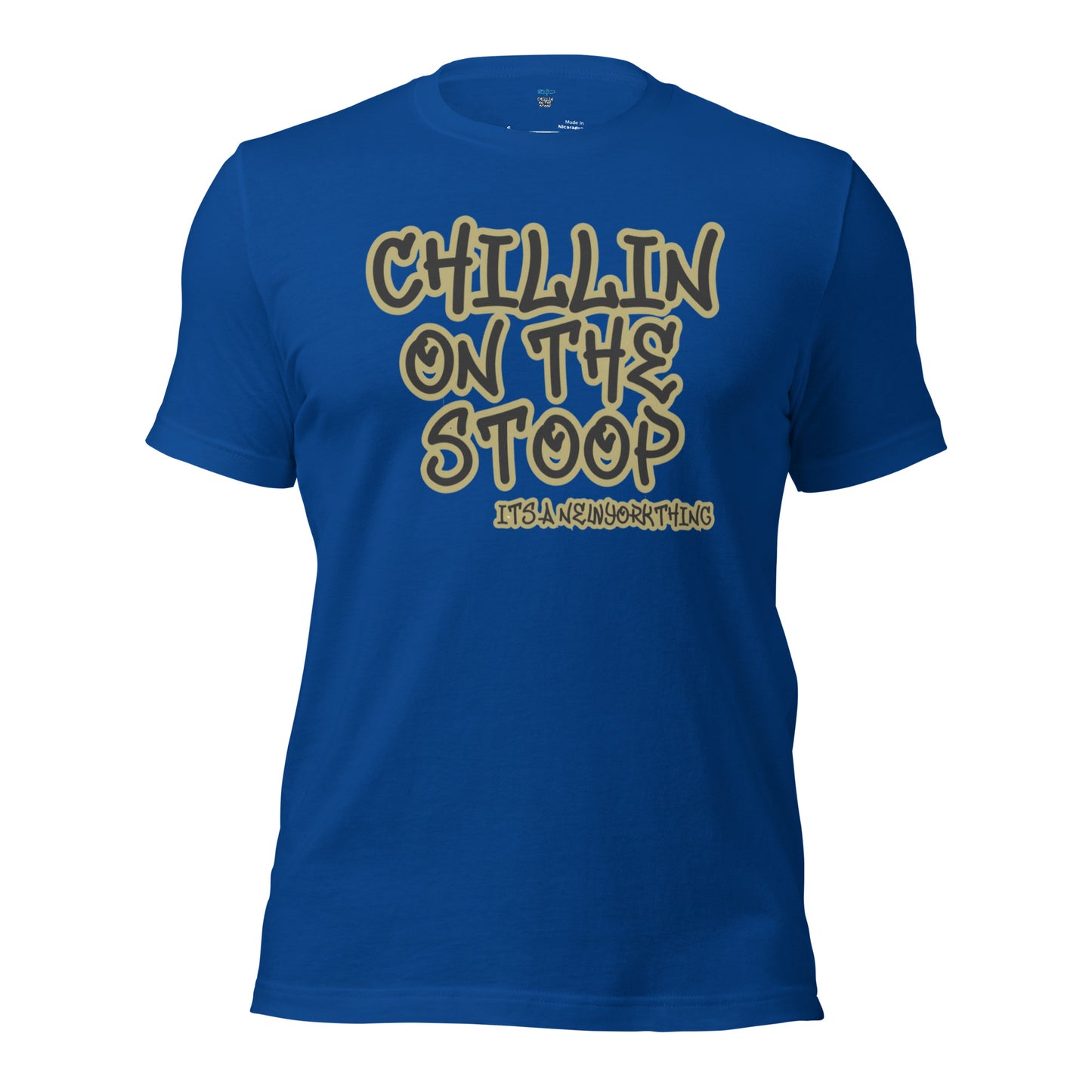 CHILLIN ON THE STOOP Unisex t-shirt different color tees