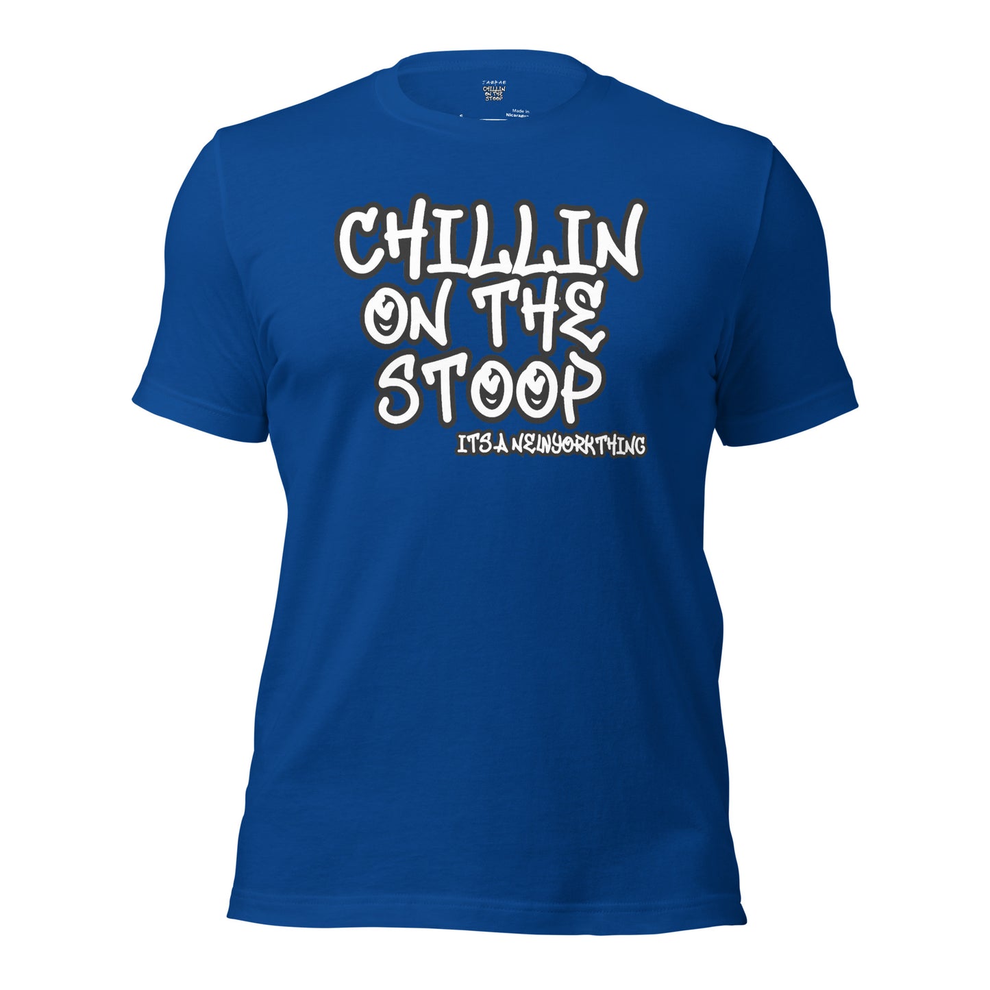 CHILLIN ON THE STOOP Unisex t-shirt different color tees