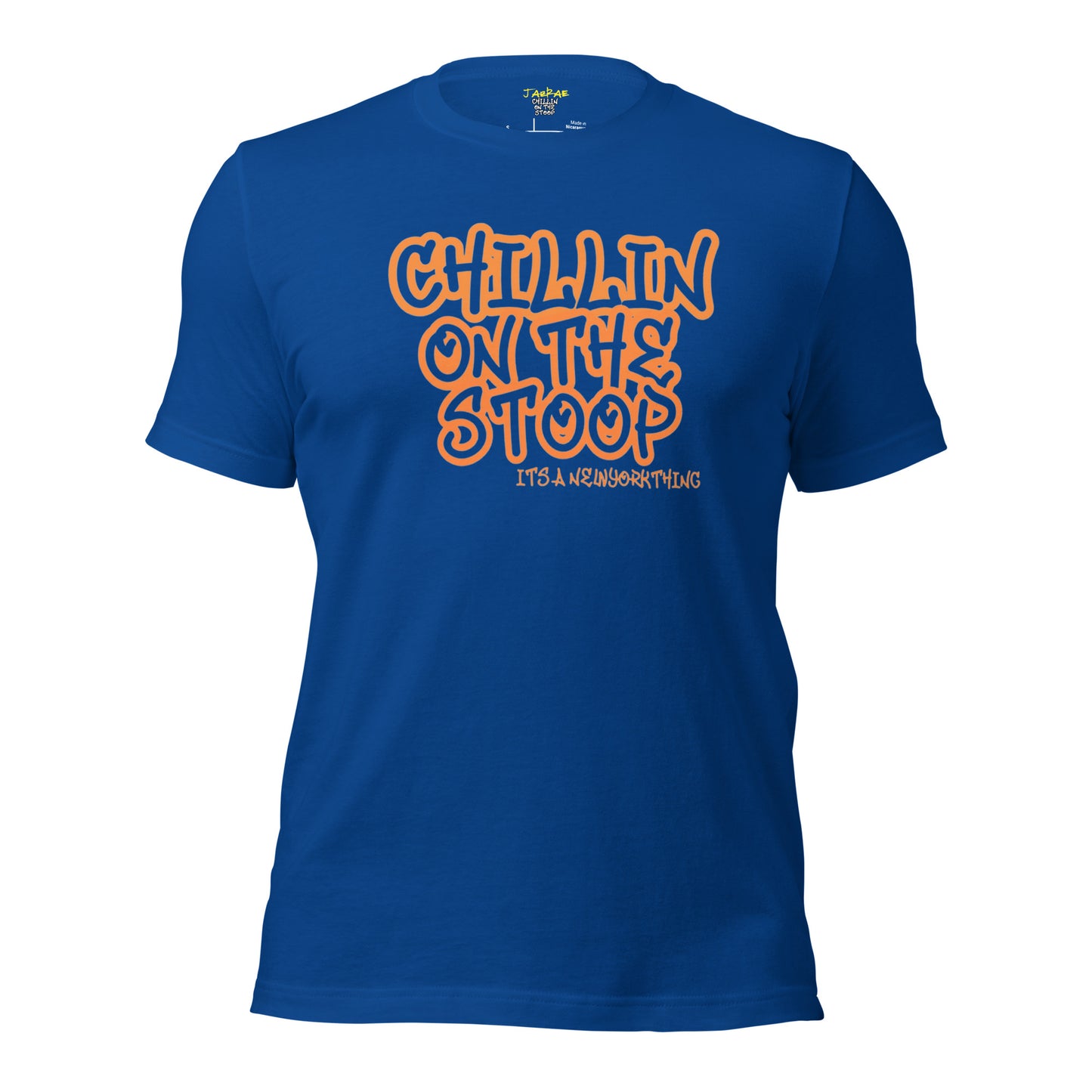 CHILLIN ON THE STOOP Unisex t-shirt