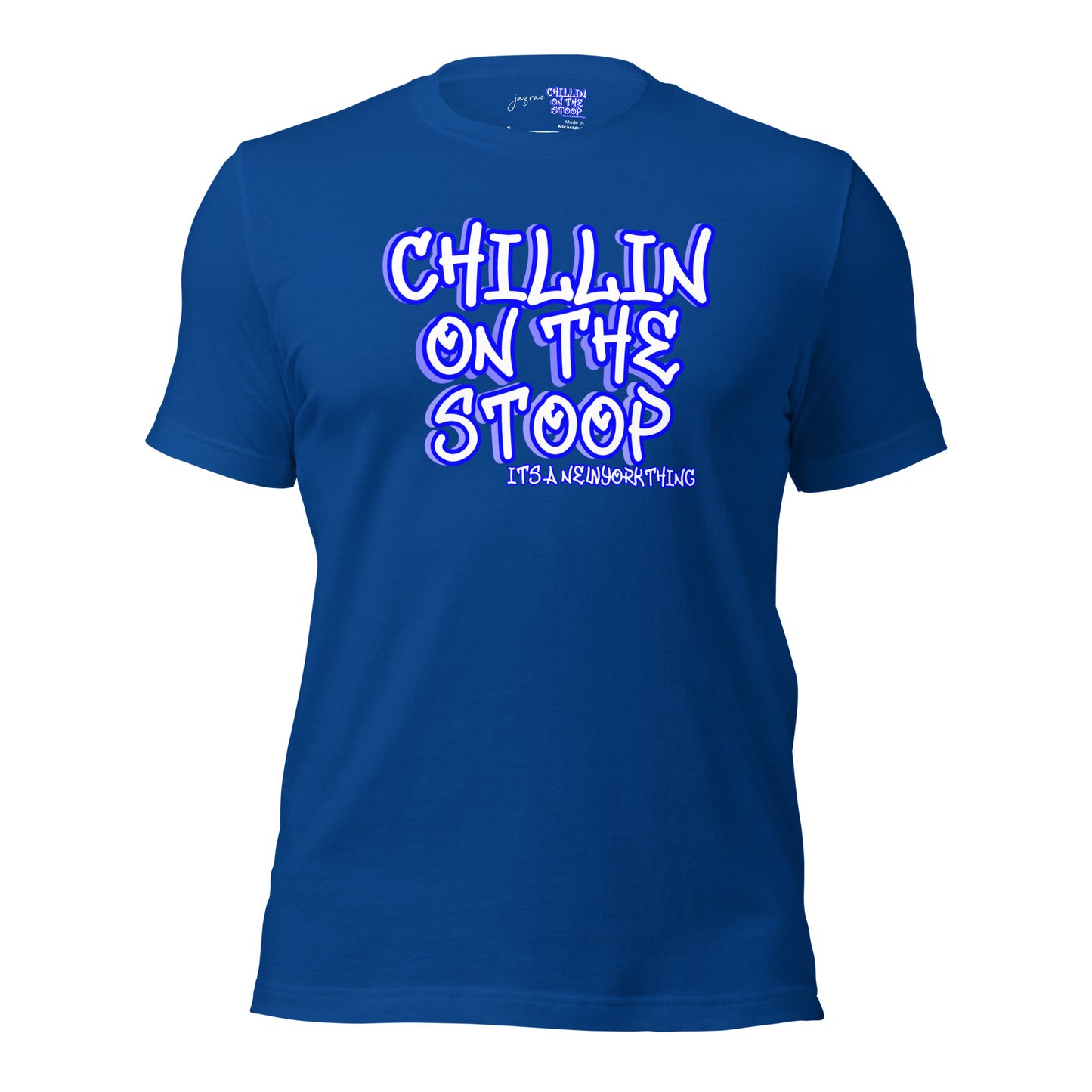 CHILLIN ON THE STOOP Unisex t-shirt