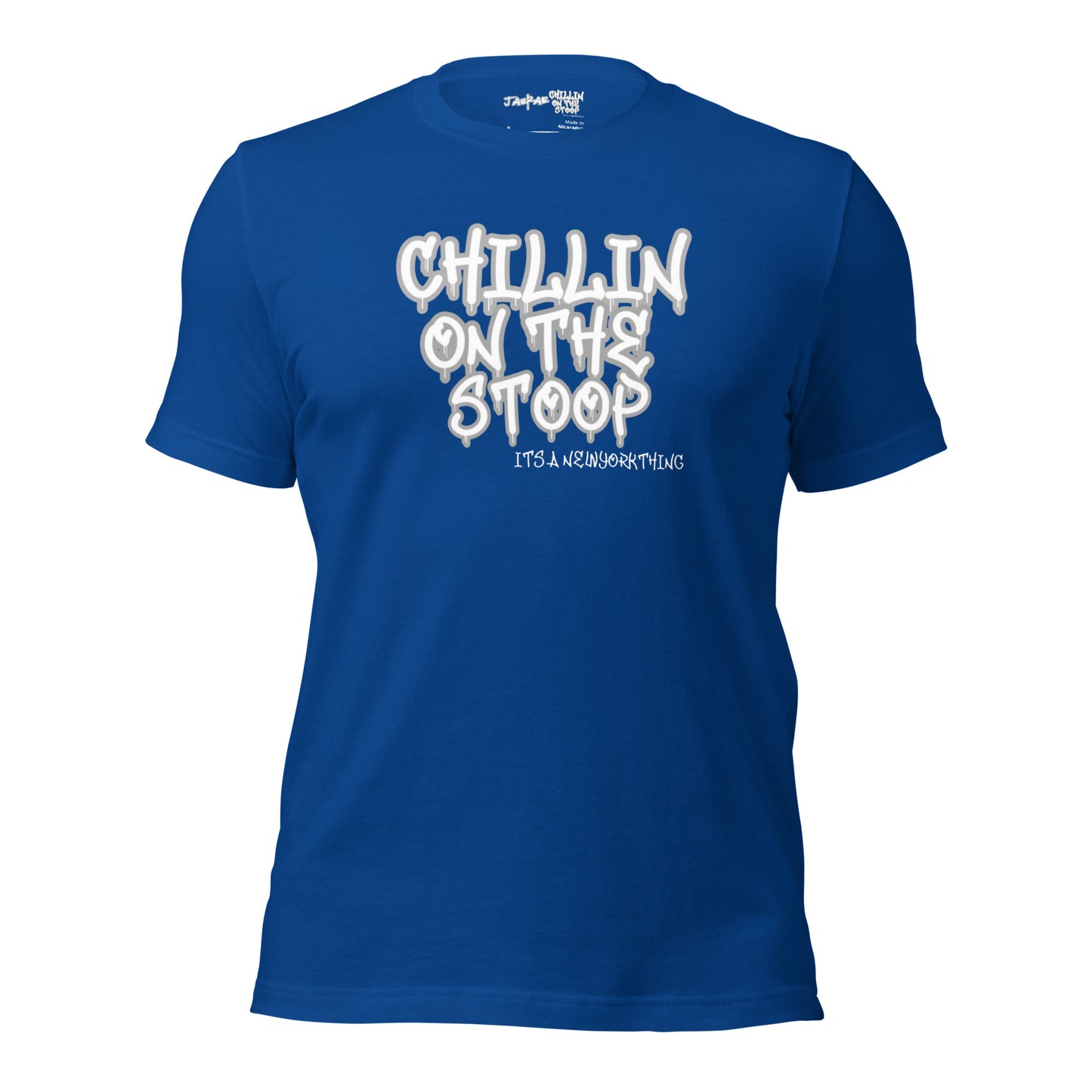 CHILLIN ON THE STOOP Unisex t-shirt