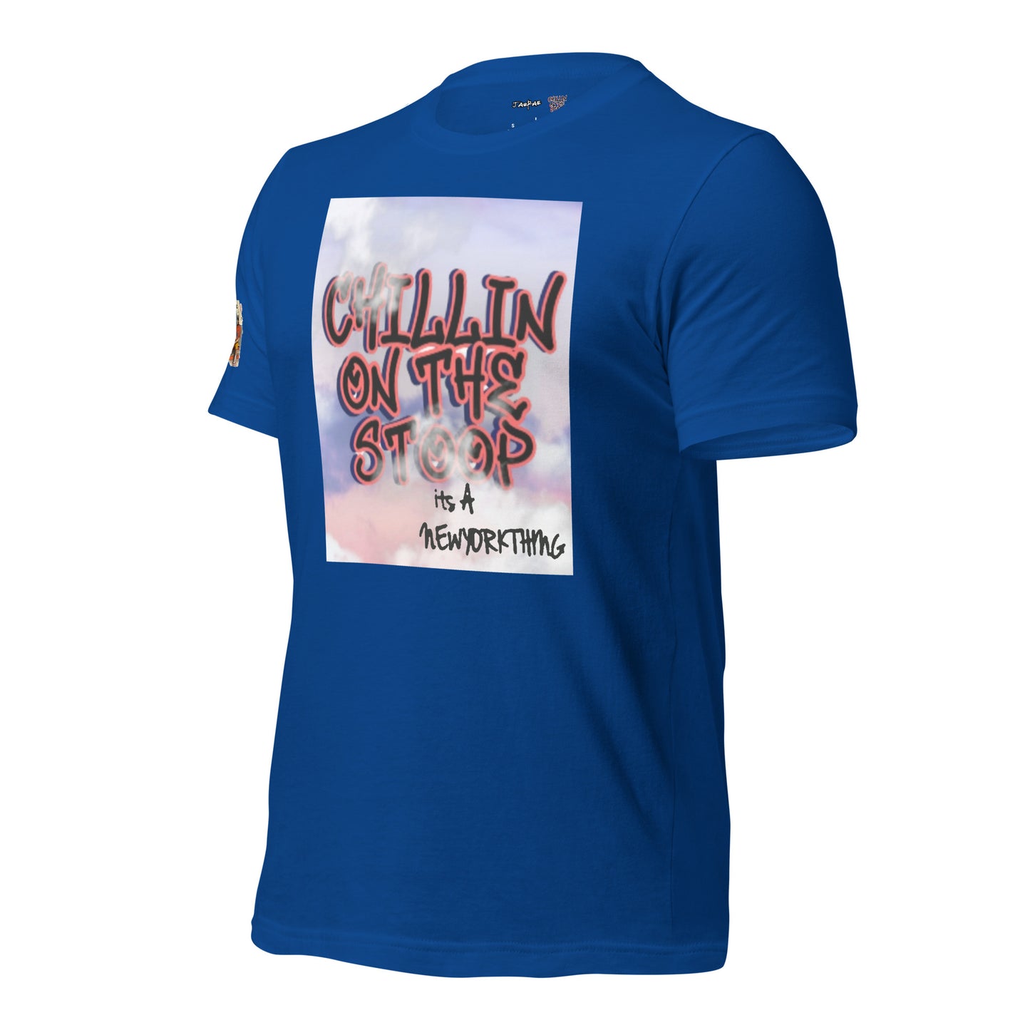 #44 CHILLIN ON THE STOOP sky is the limit Unisex t-shirt