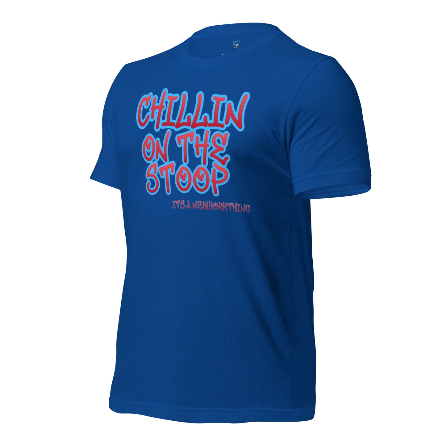CHILLIN ON THE STOOP Unisex t-shirt