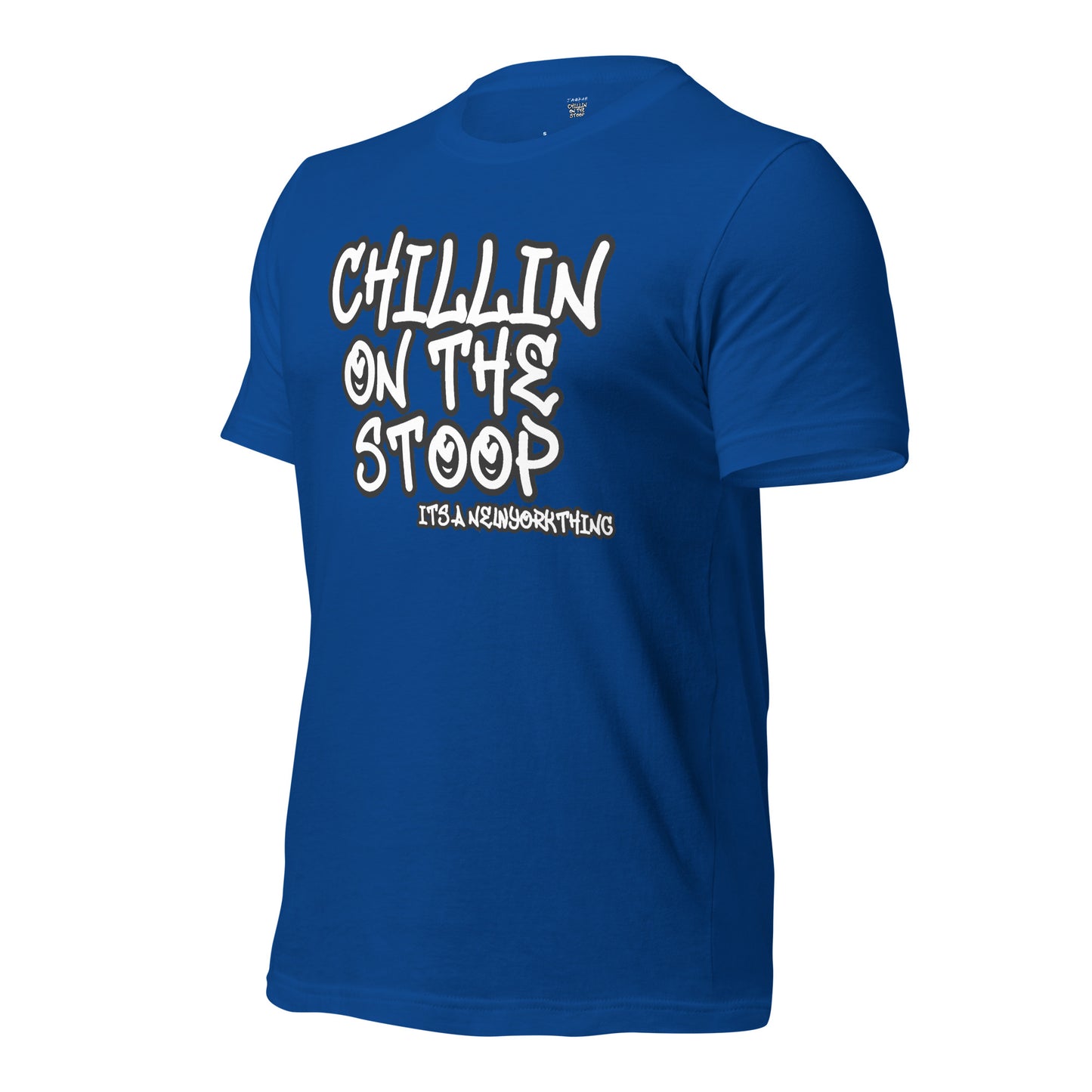 CHILLIN ON THE STOOP Unisex t-shirt different color tees