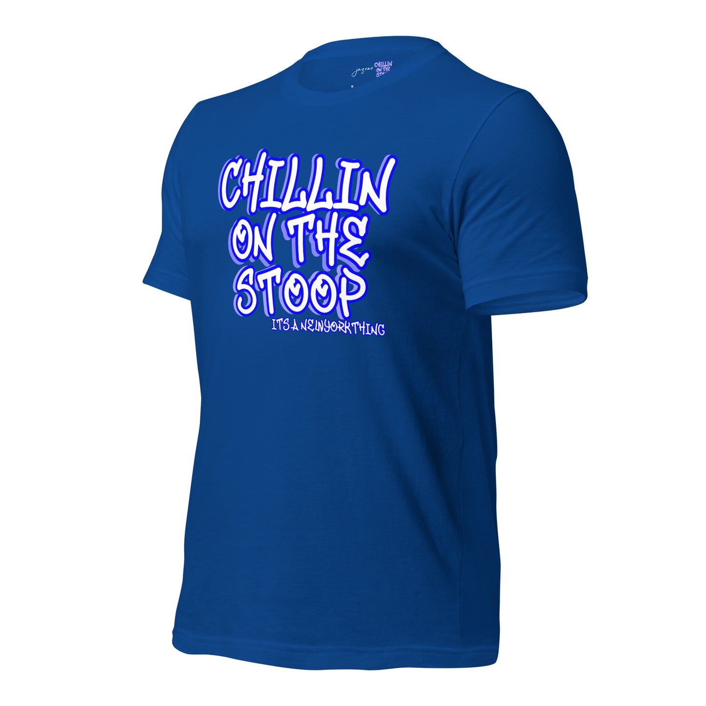 CHILLIN ON THE STOOP Unisex t-shirt