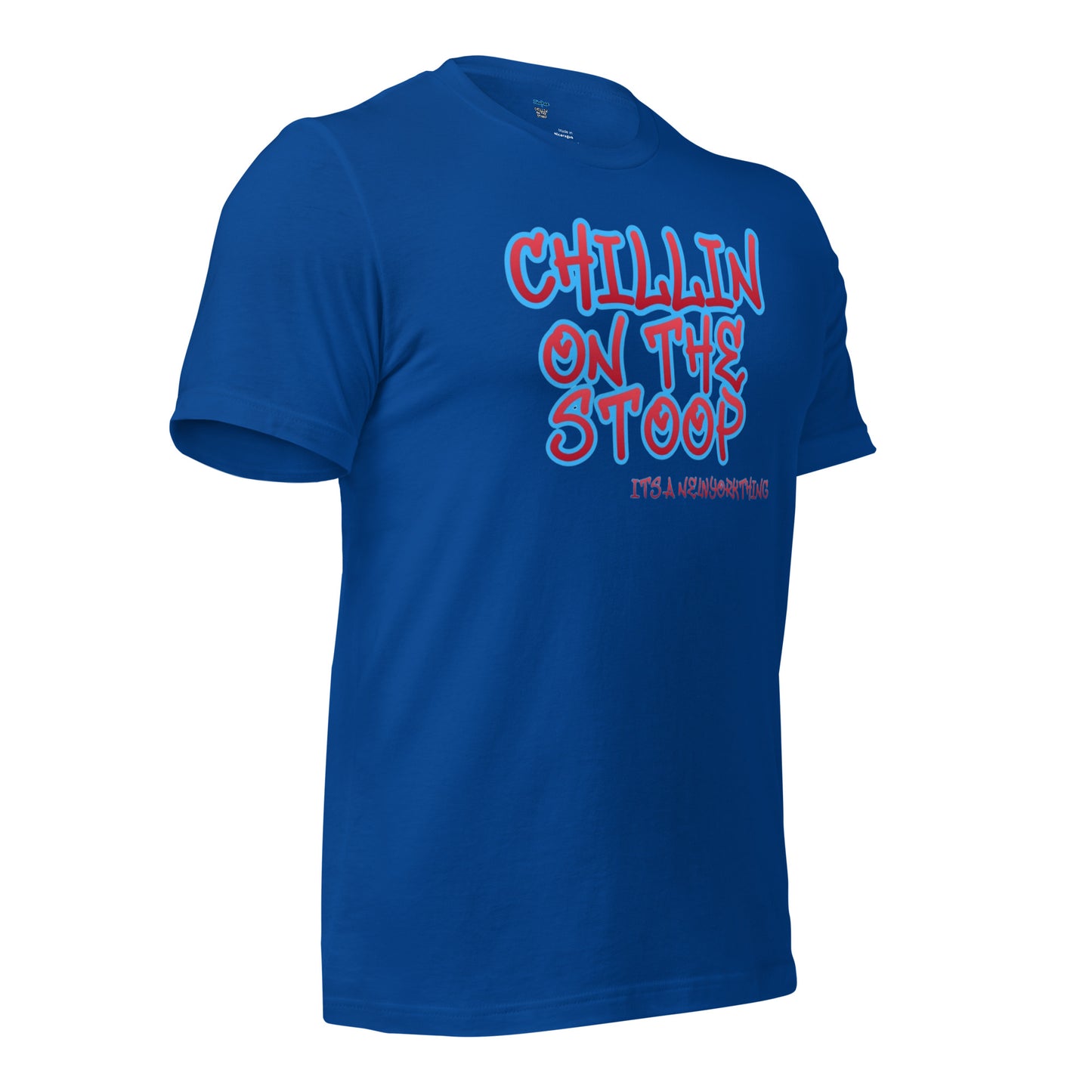 CHILLIN ON THE STOOP Unisex t-shirt
