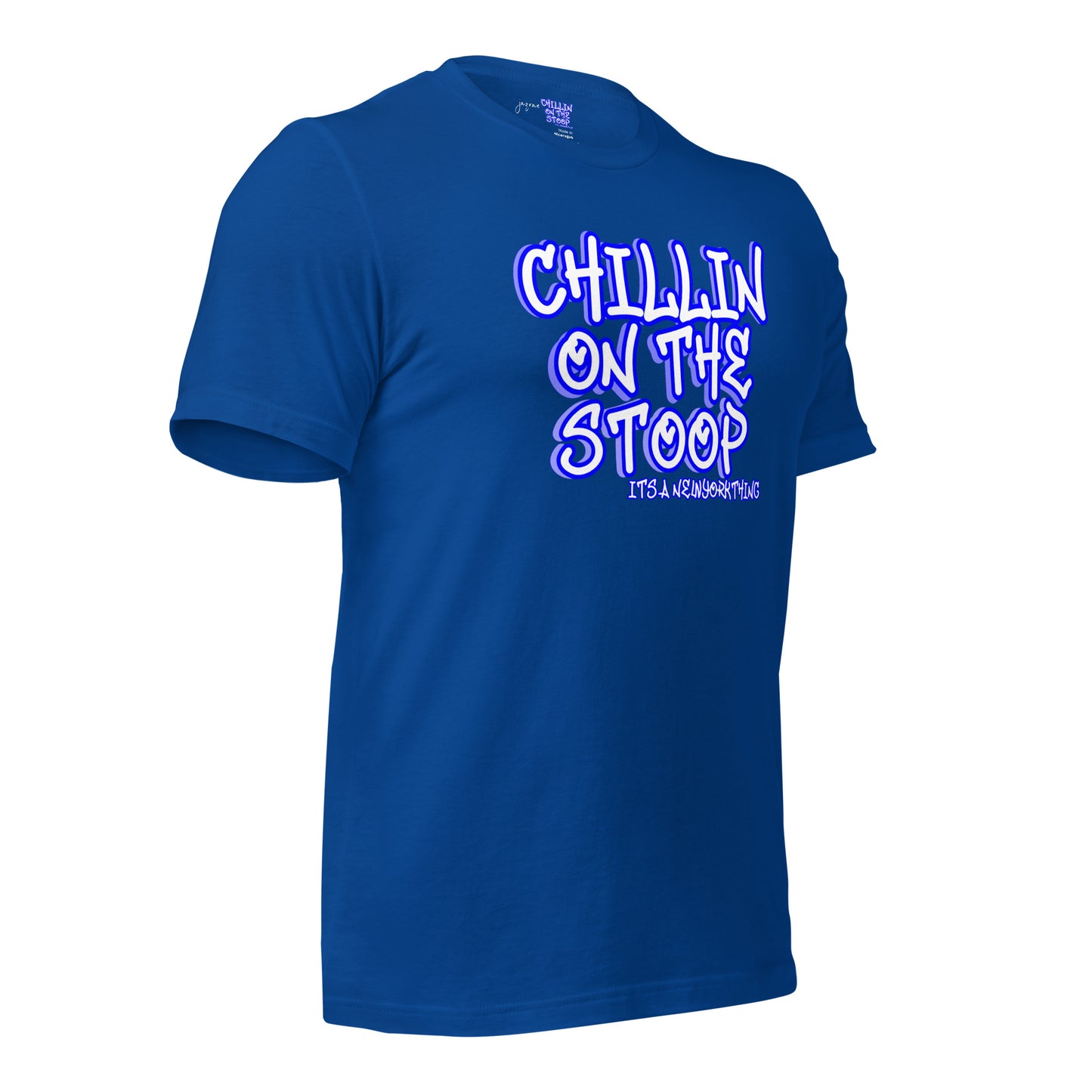 CHILLIN ON THE STOOP Unisex t-shirt