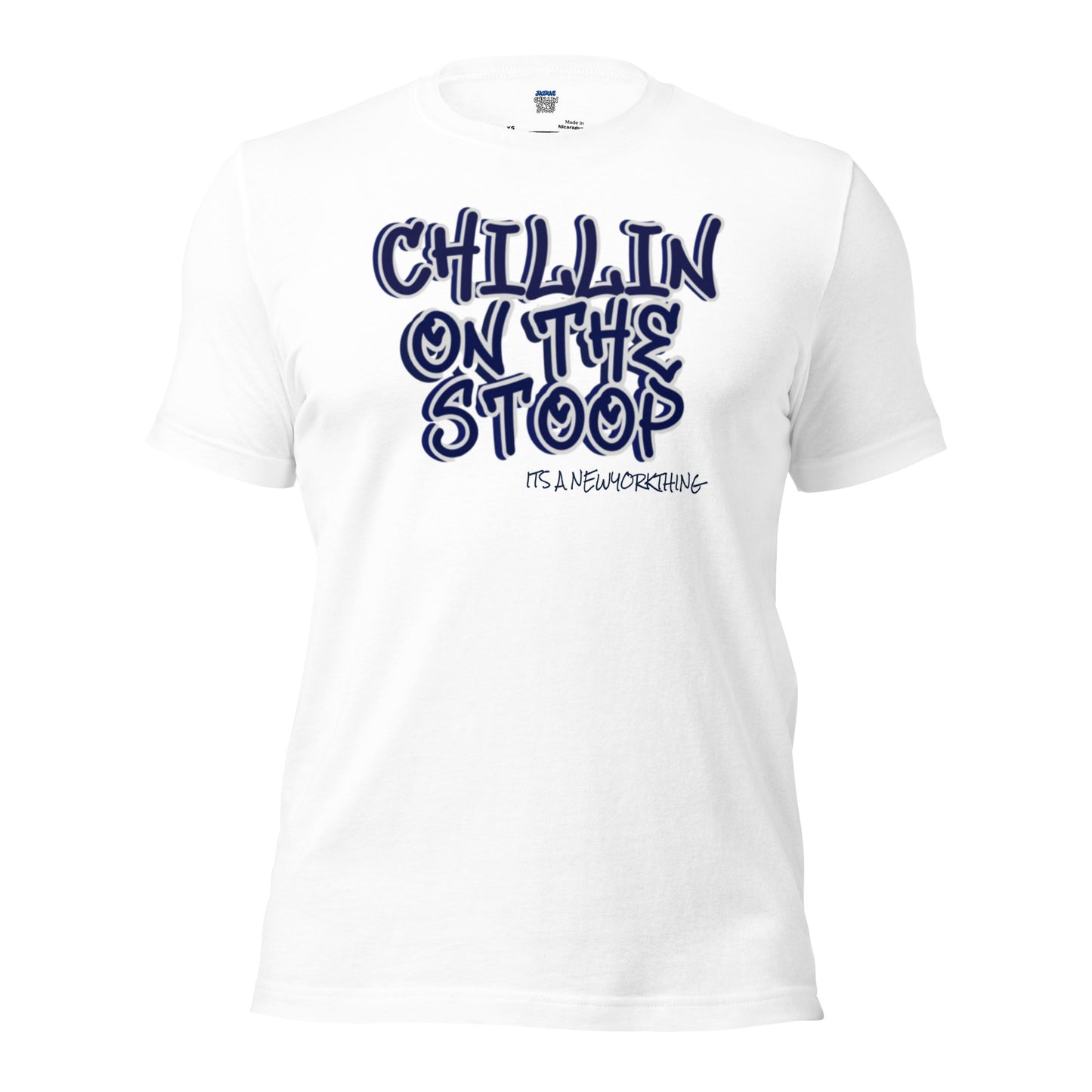 CHILLIN ON THE STOOP Unisex t-shirt