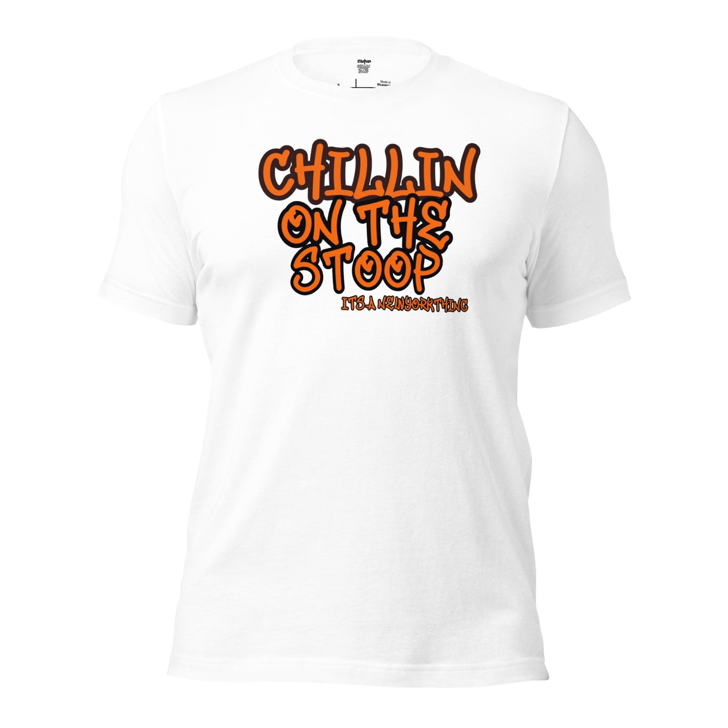CHILLIN ON THE STOOP Unisex t-shirt