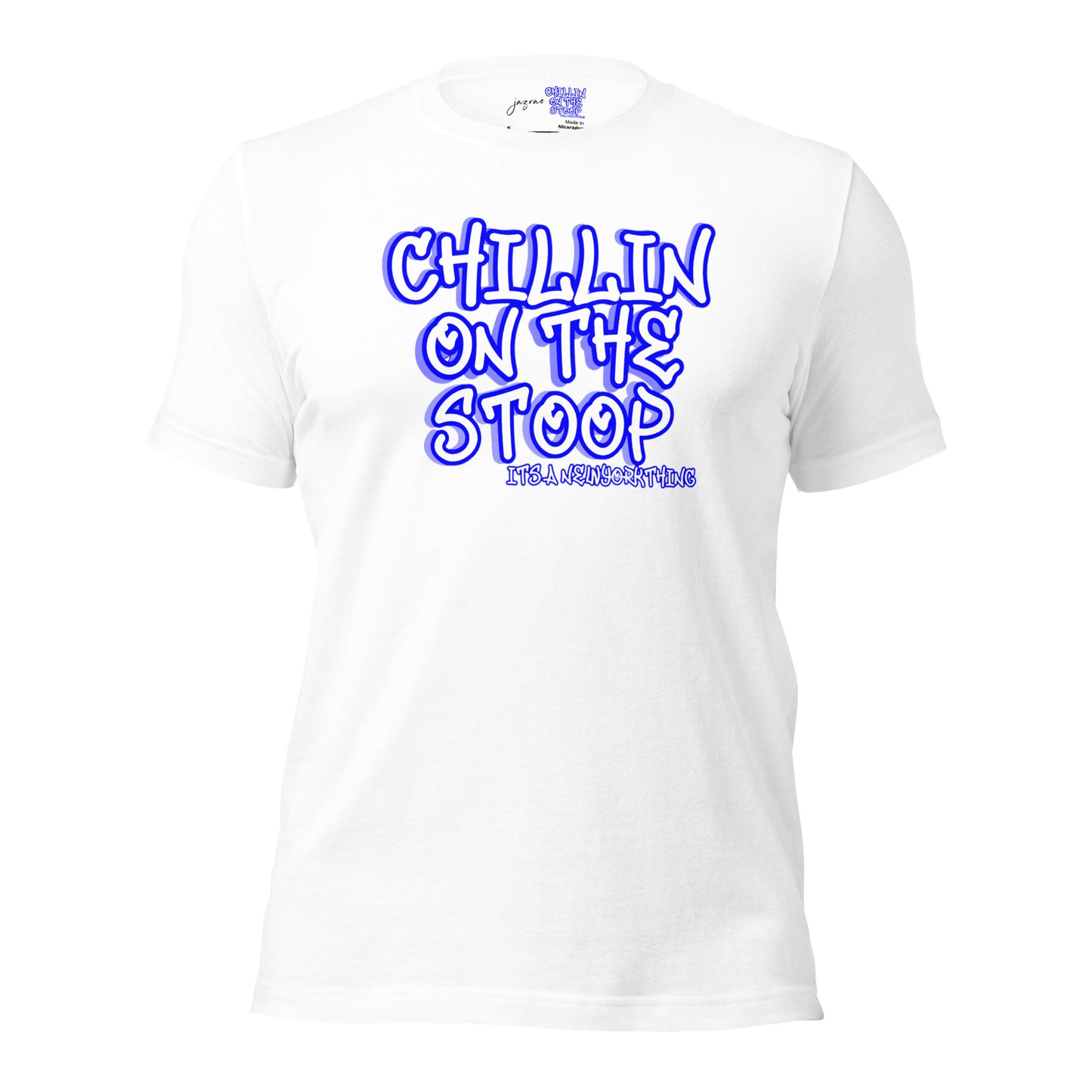 CHILLIN ON THE STOOP Unisex t-shirt