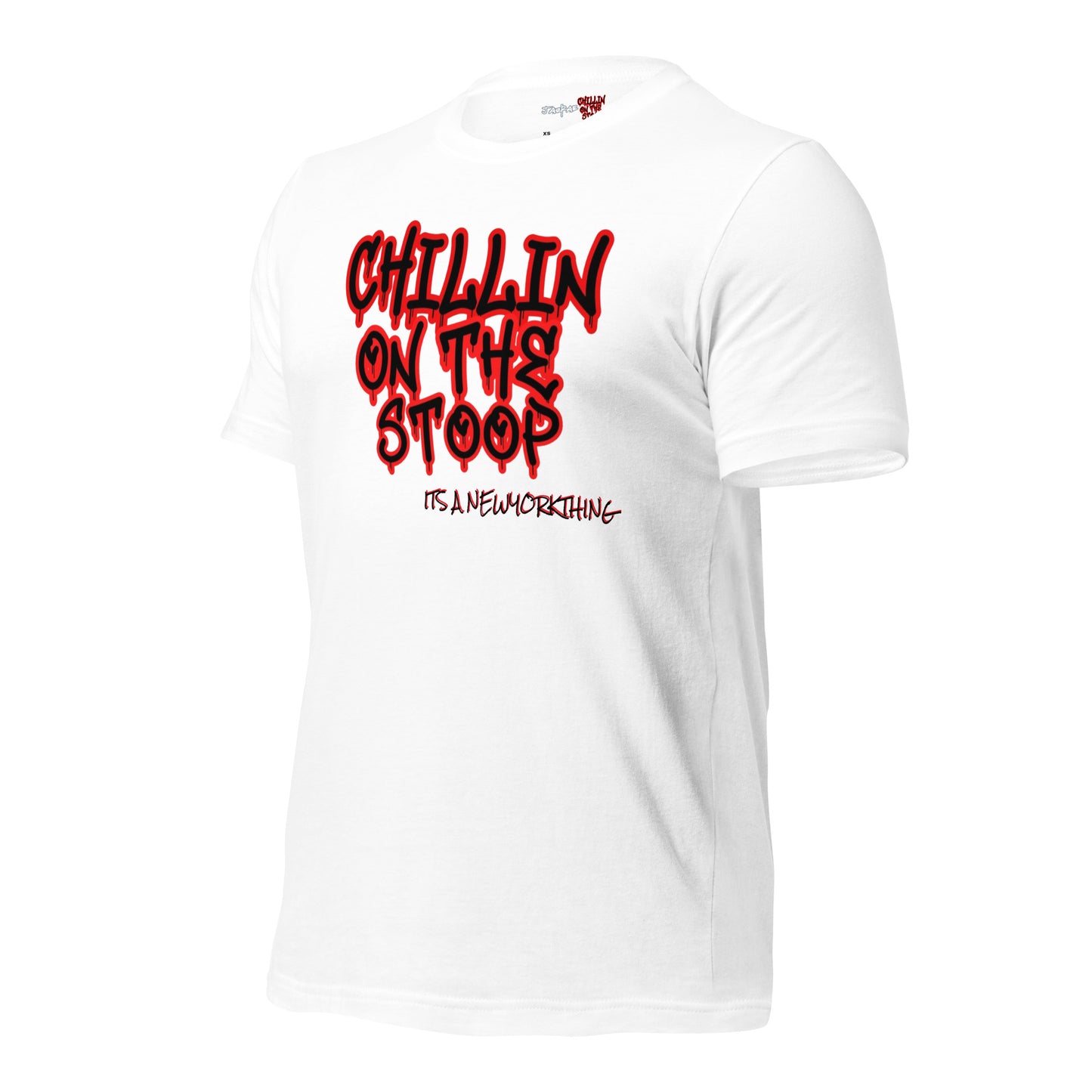 CHILLIN ON THE STOOP Unisex t-shirt
