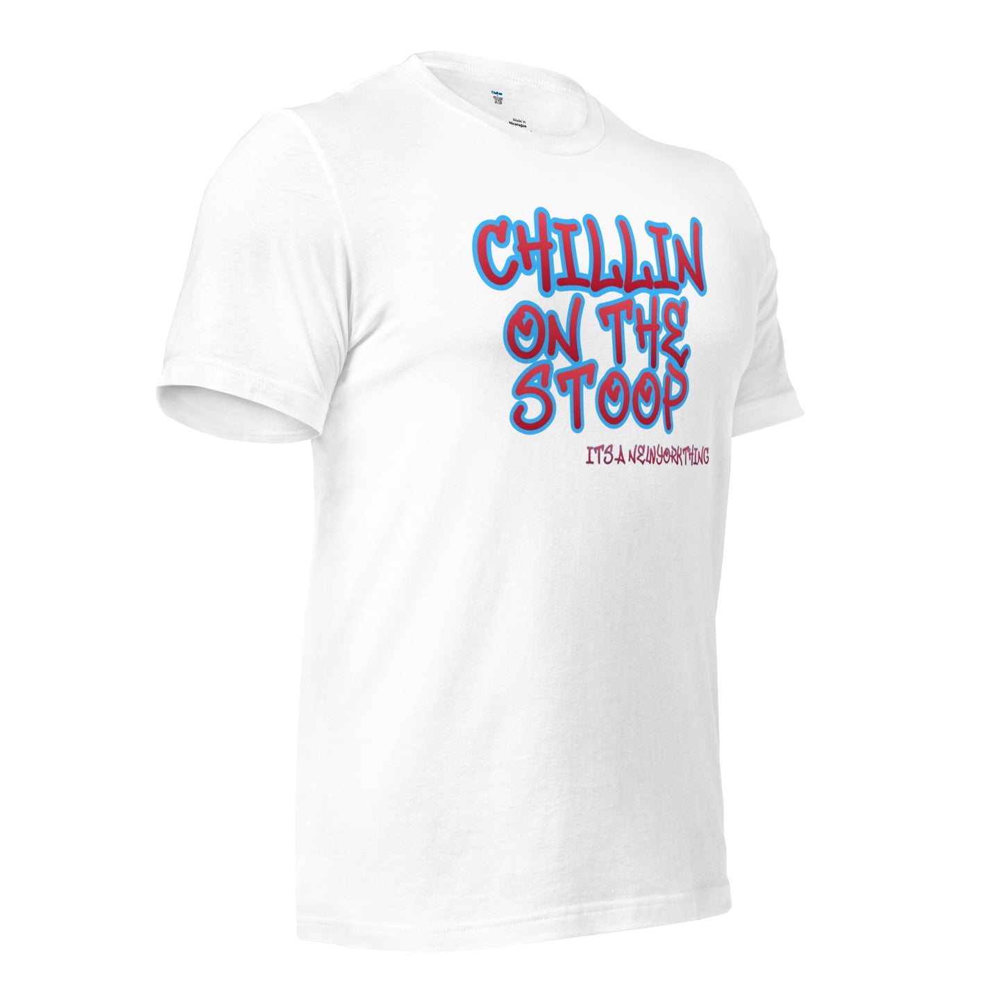 CHILLIN ON THE STOOP Unisex t-shirt