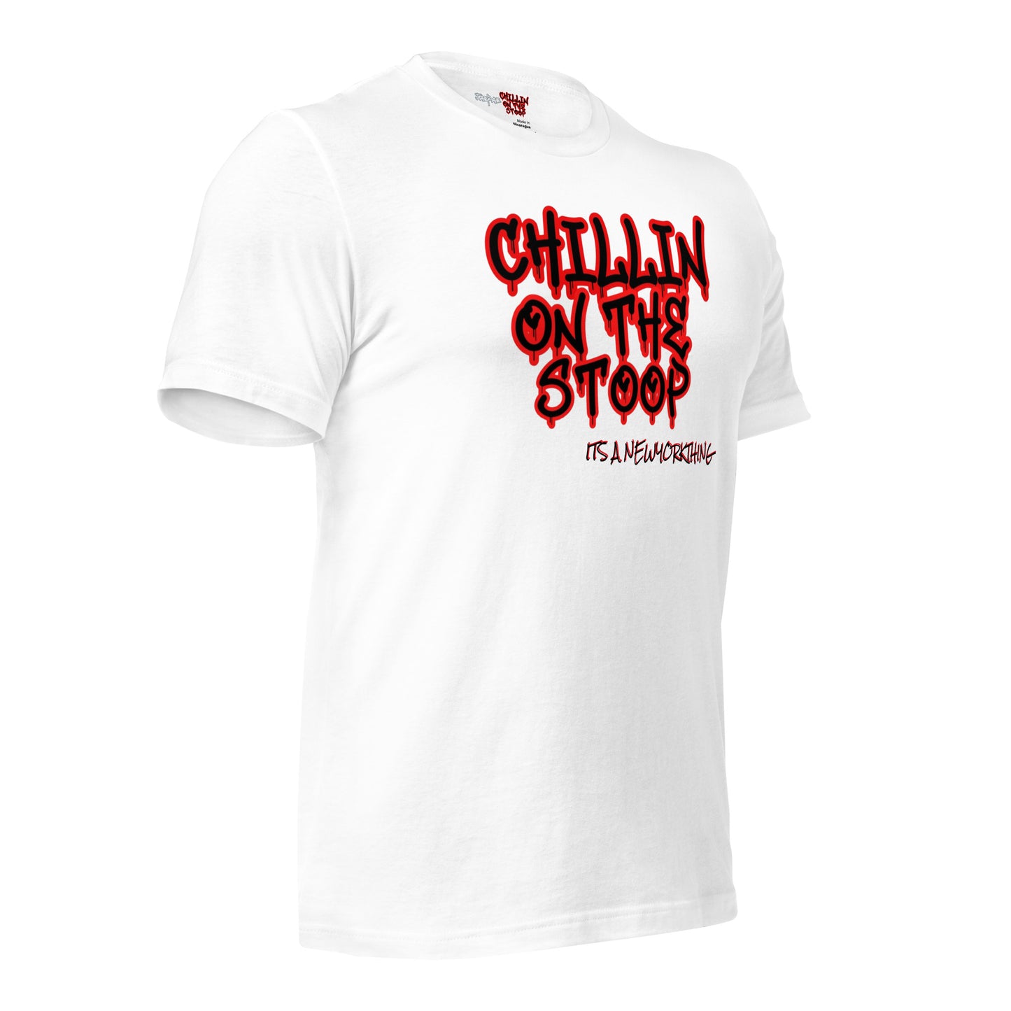 CHILLIN ON THE STOOP Unisex t-shirt