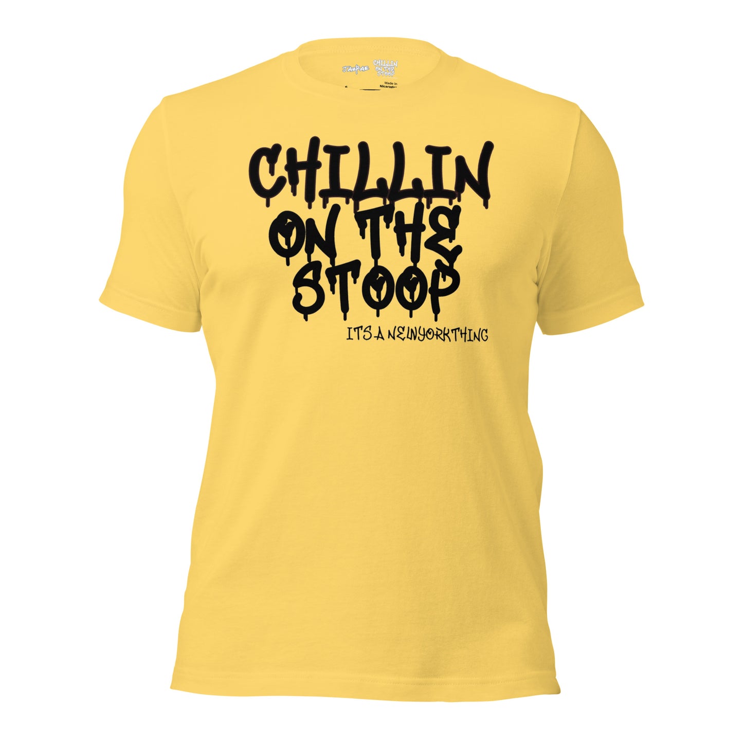 CHILLIN ON THE STOOP Unisex t-shirt