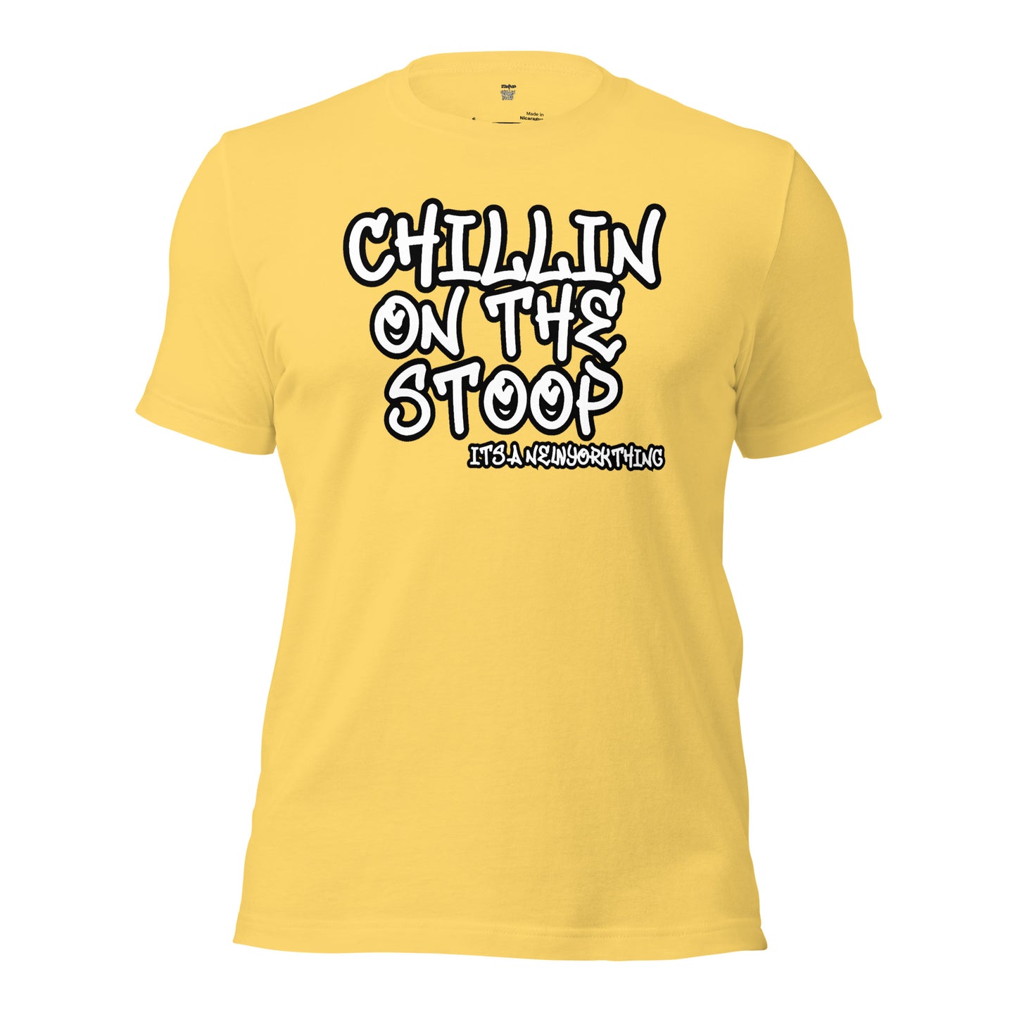 CHILLIN ON THE STOOP Unisex t-shirt different color tees