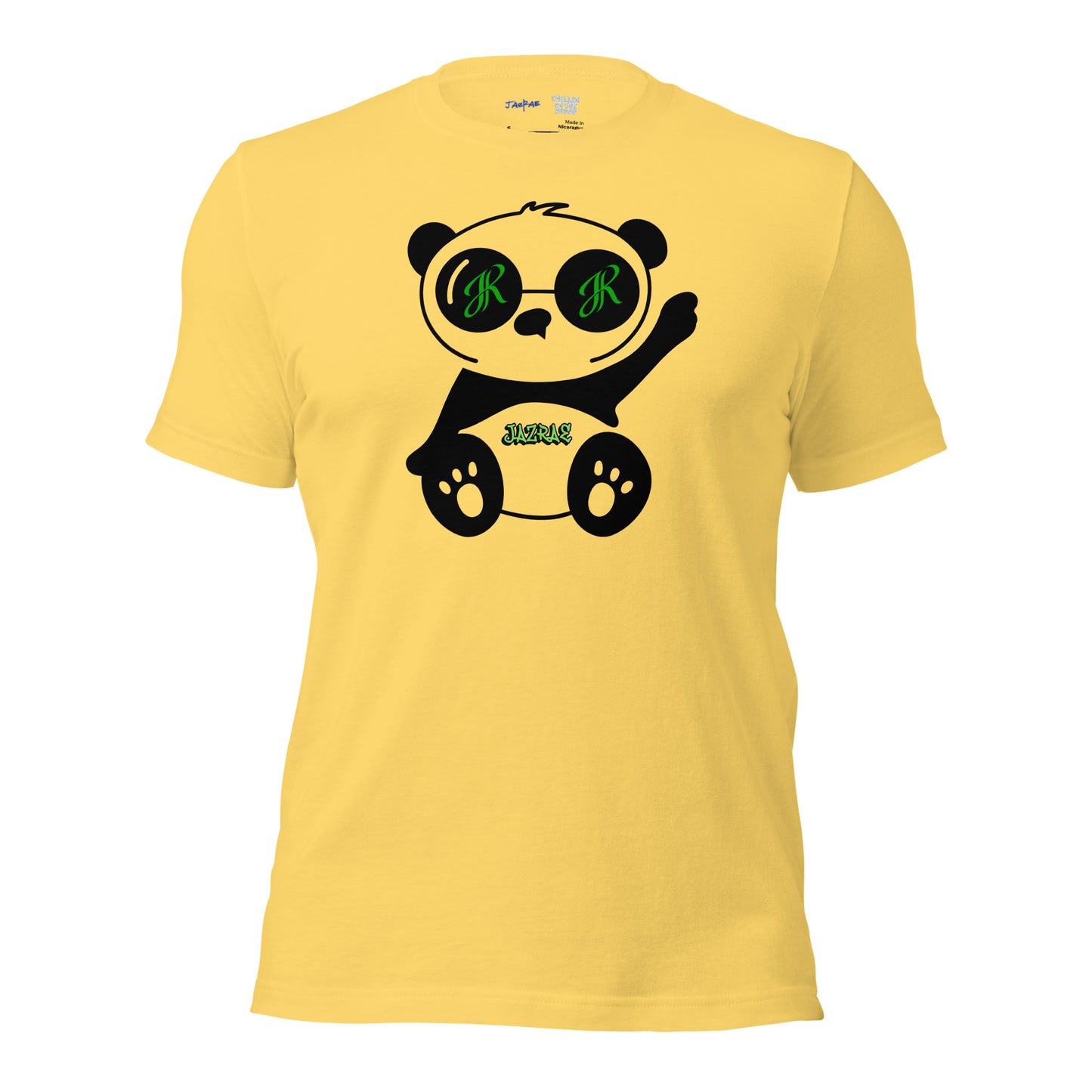 JAZRAE Panda Unisex t-shirt in different colors